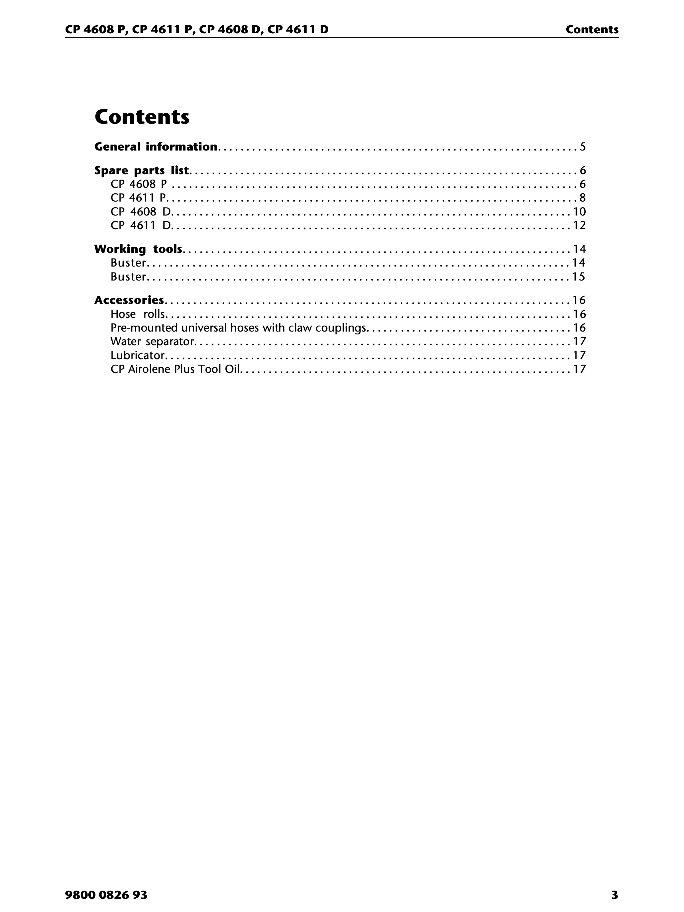 Chicago Pneumatic D-Series PDF page 3 of 20