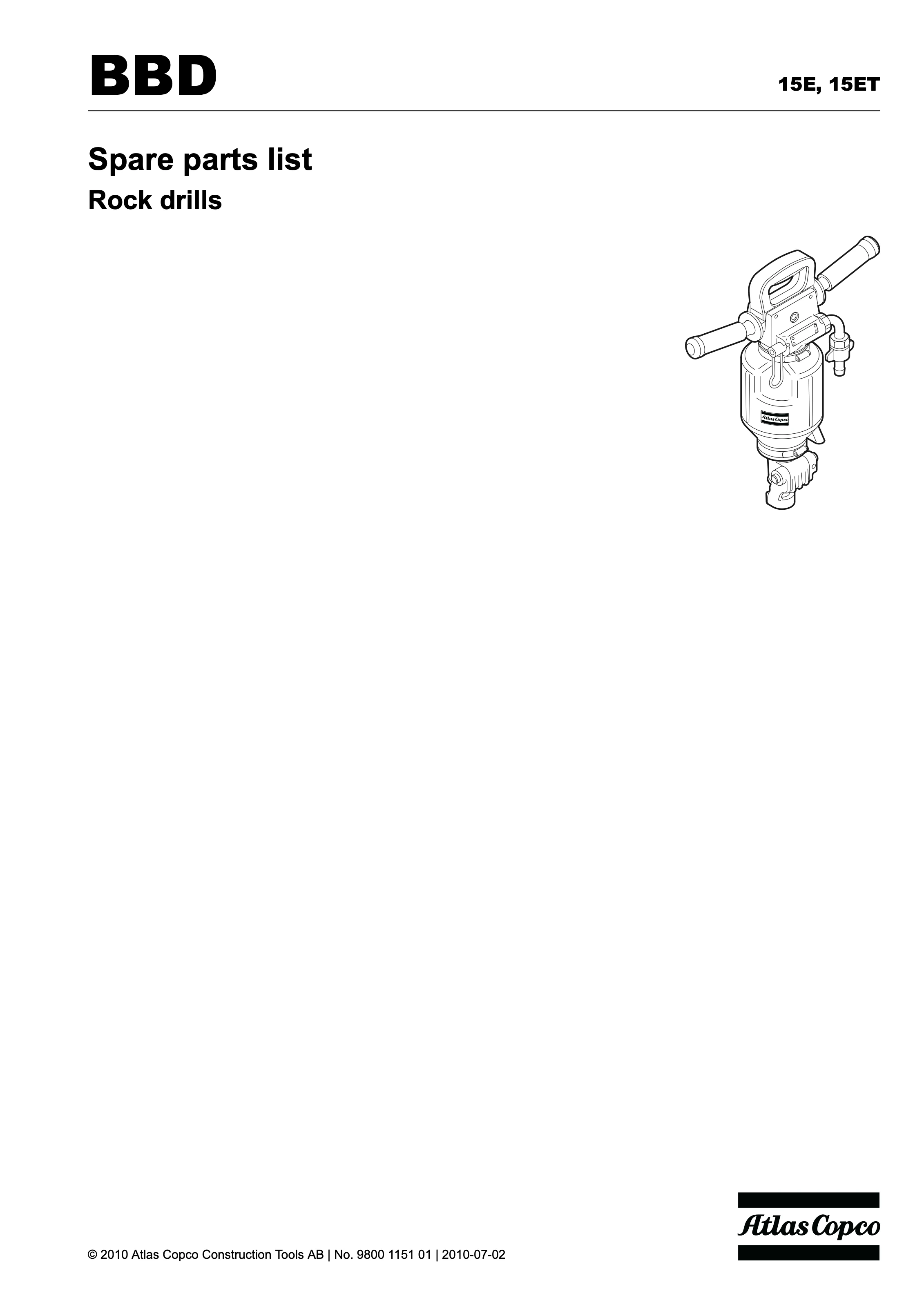 Atlas Copco BBD 15 Series PDF page 1 of 16