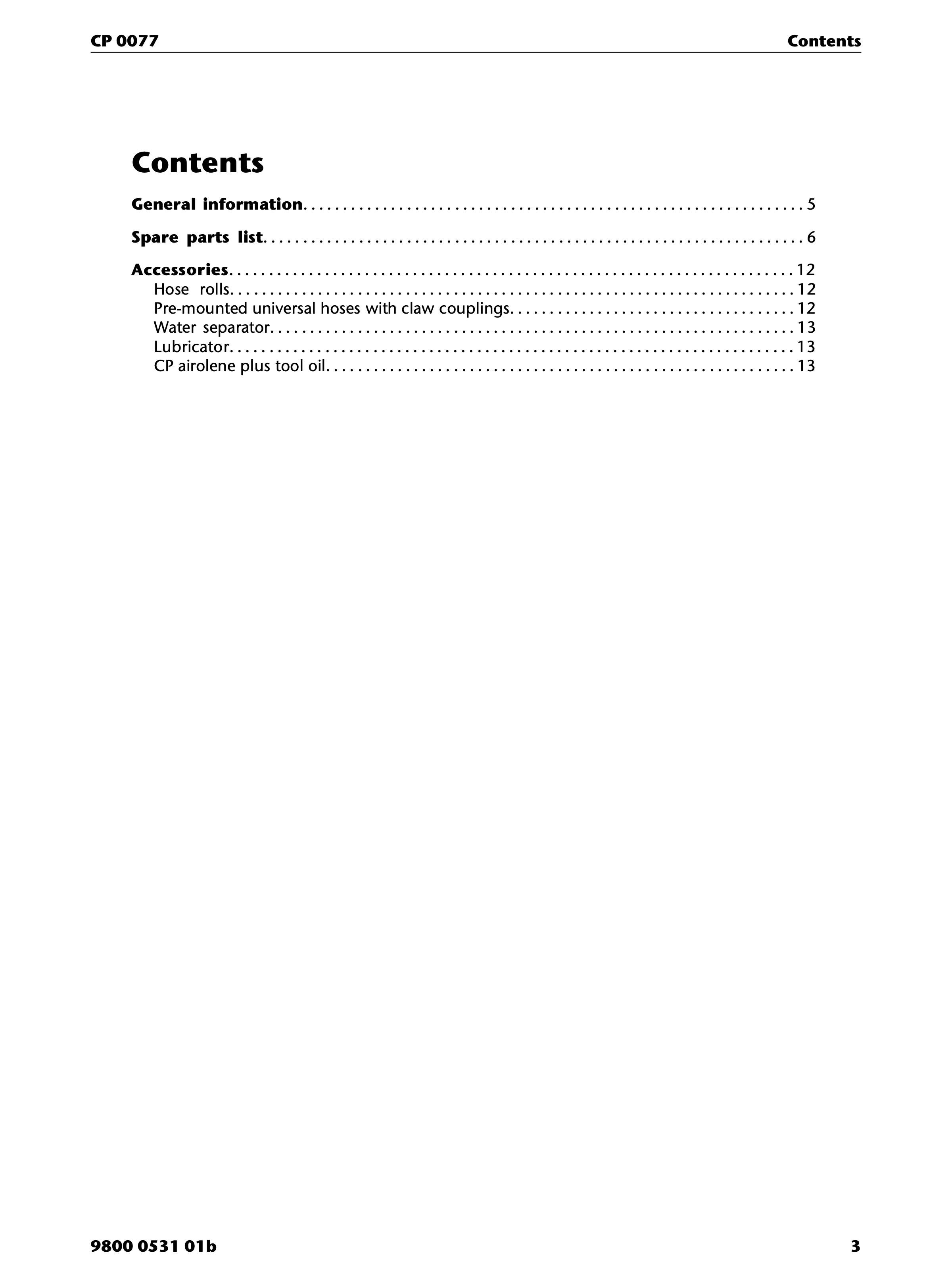 Chicago Pneumatic CP 0077 PDF page 3 of 16