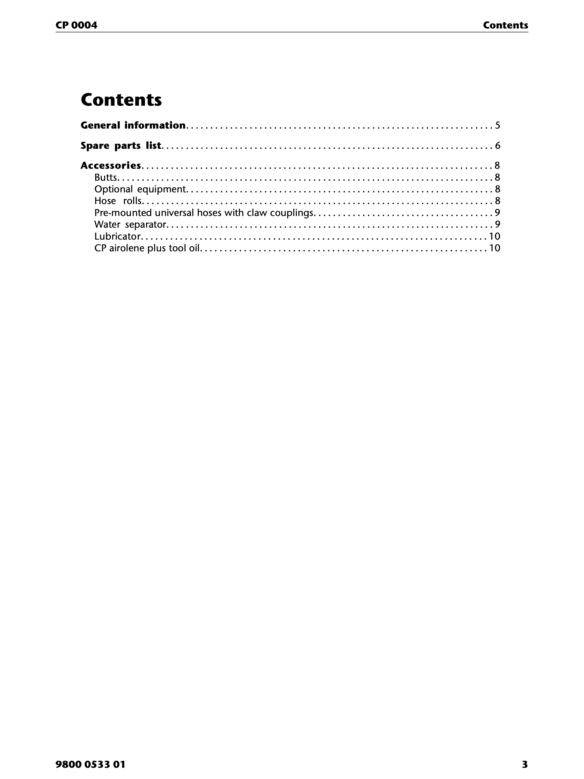 Chicago Pneumatic CP 0004 PDF page 3 of 12
