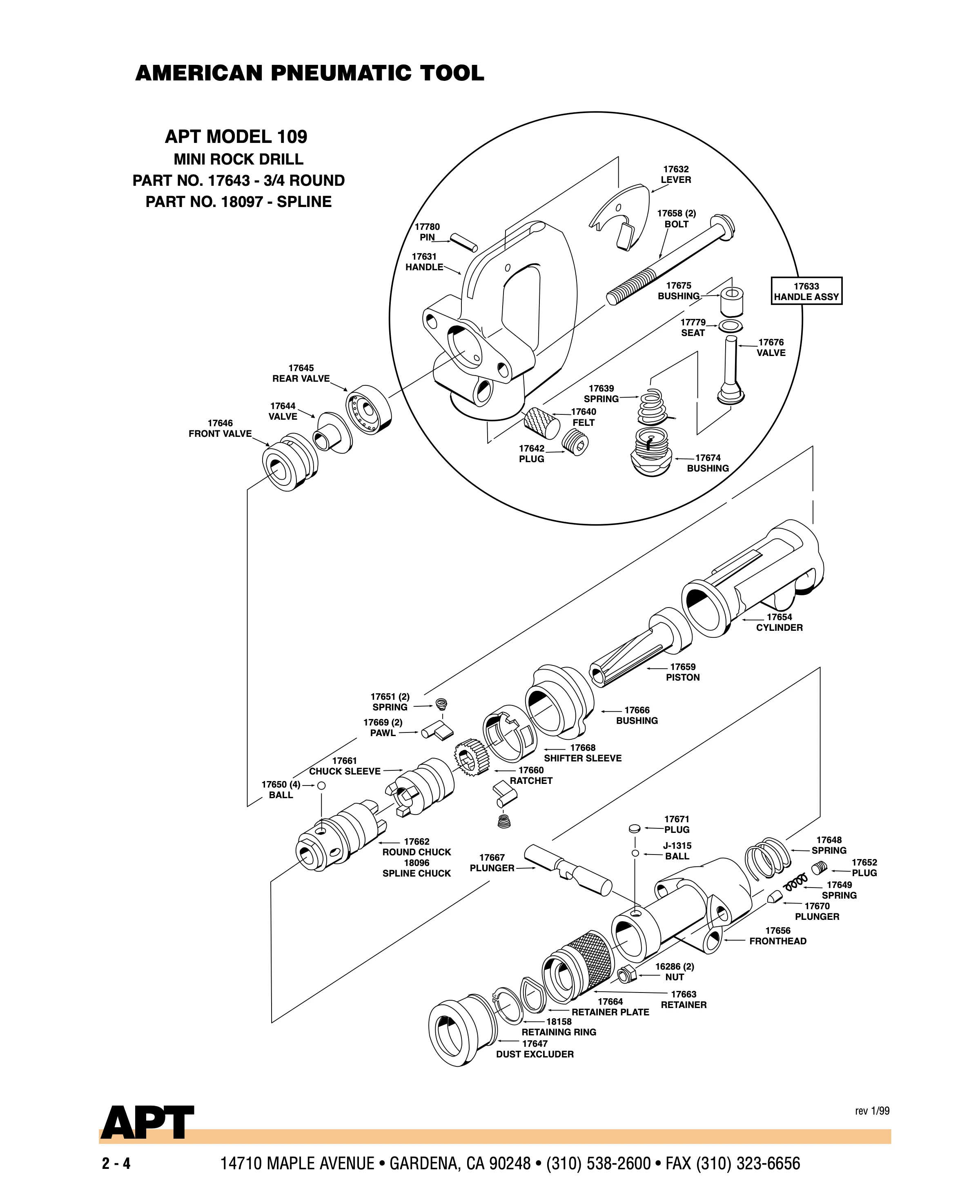 American Pneumatic 109 Series PDF page 3 of 11