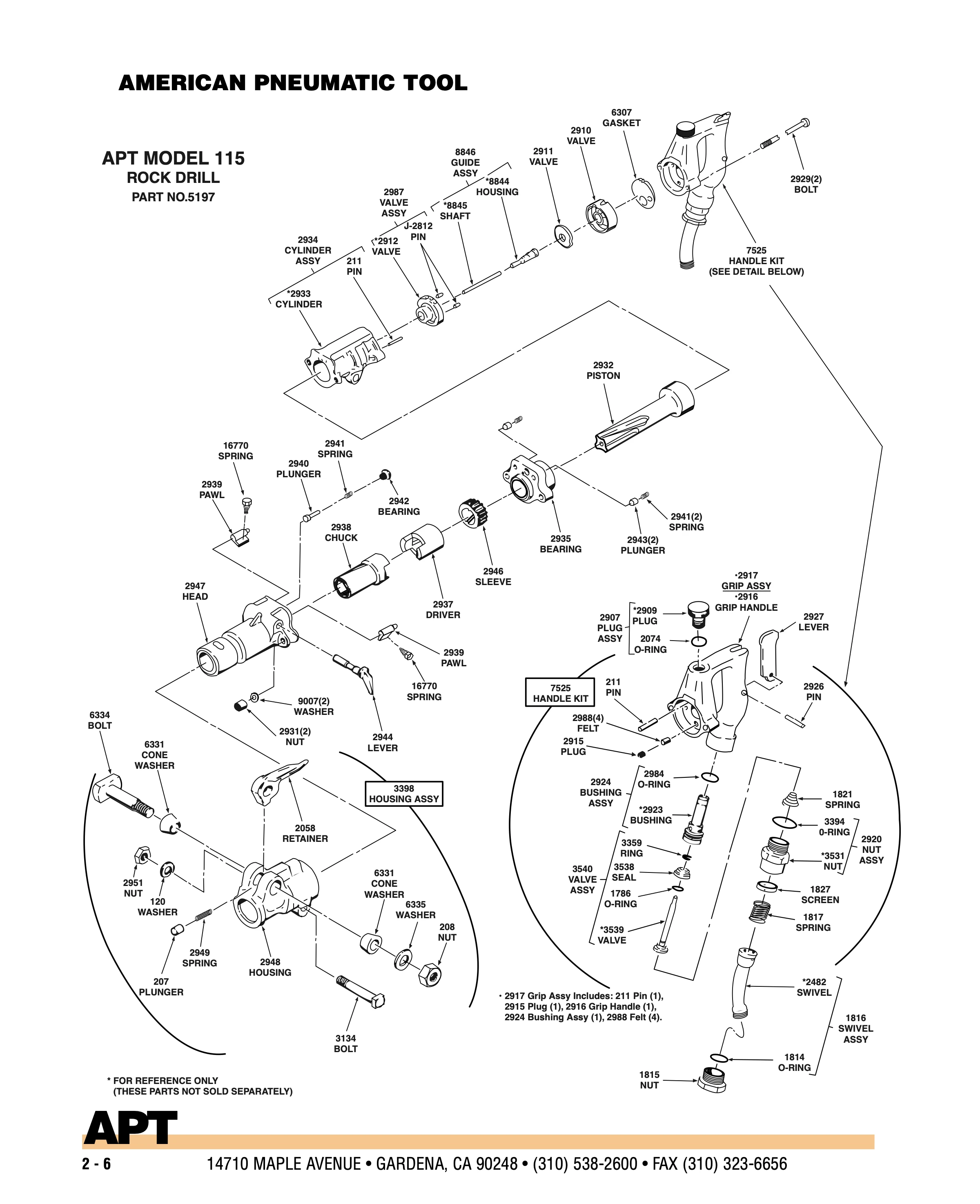American Pneumatic 109 Series PDF page 5 of 11