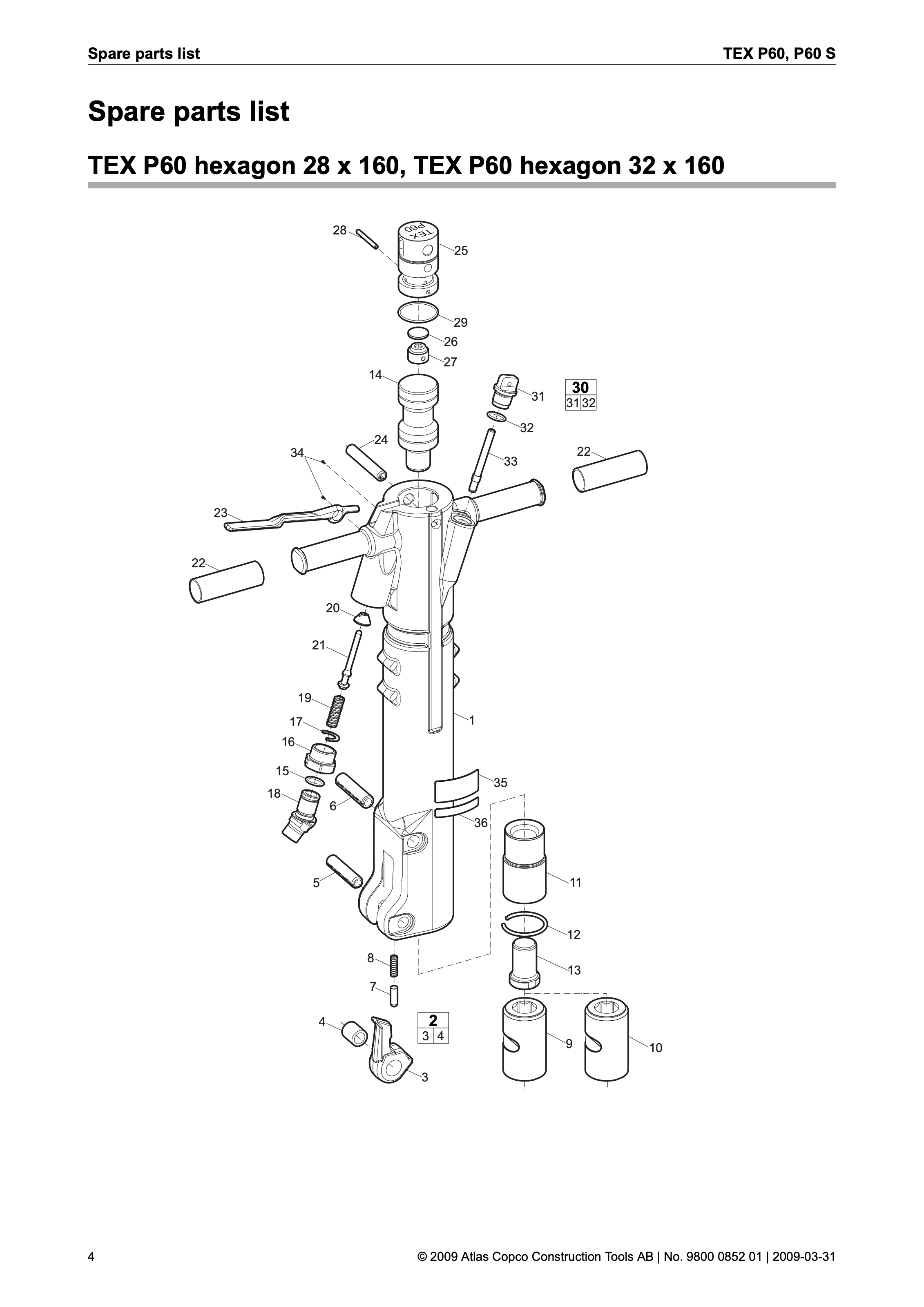 Atlas Copco P60 PDF page 4 of 16