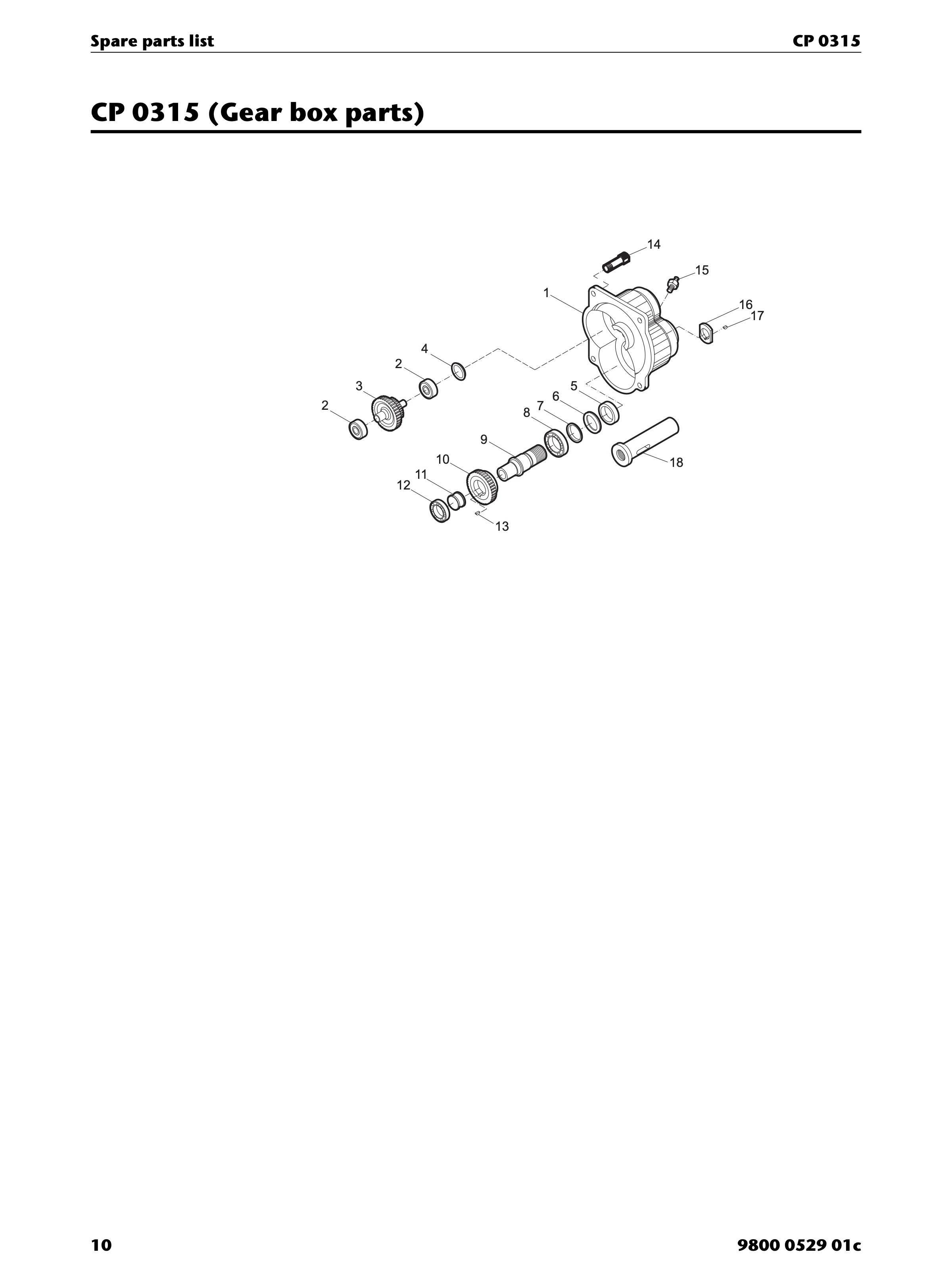 Chicago Pneumatic CP 0315 PDF page 10 of 16