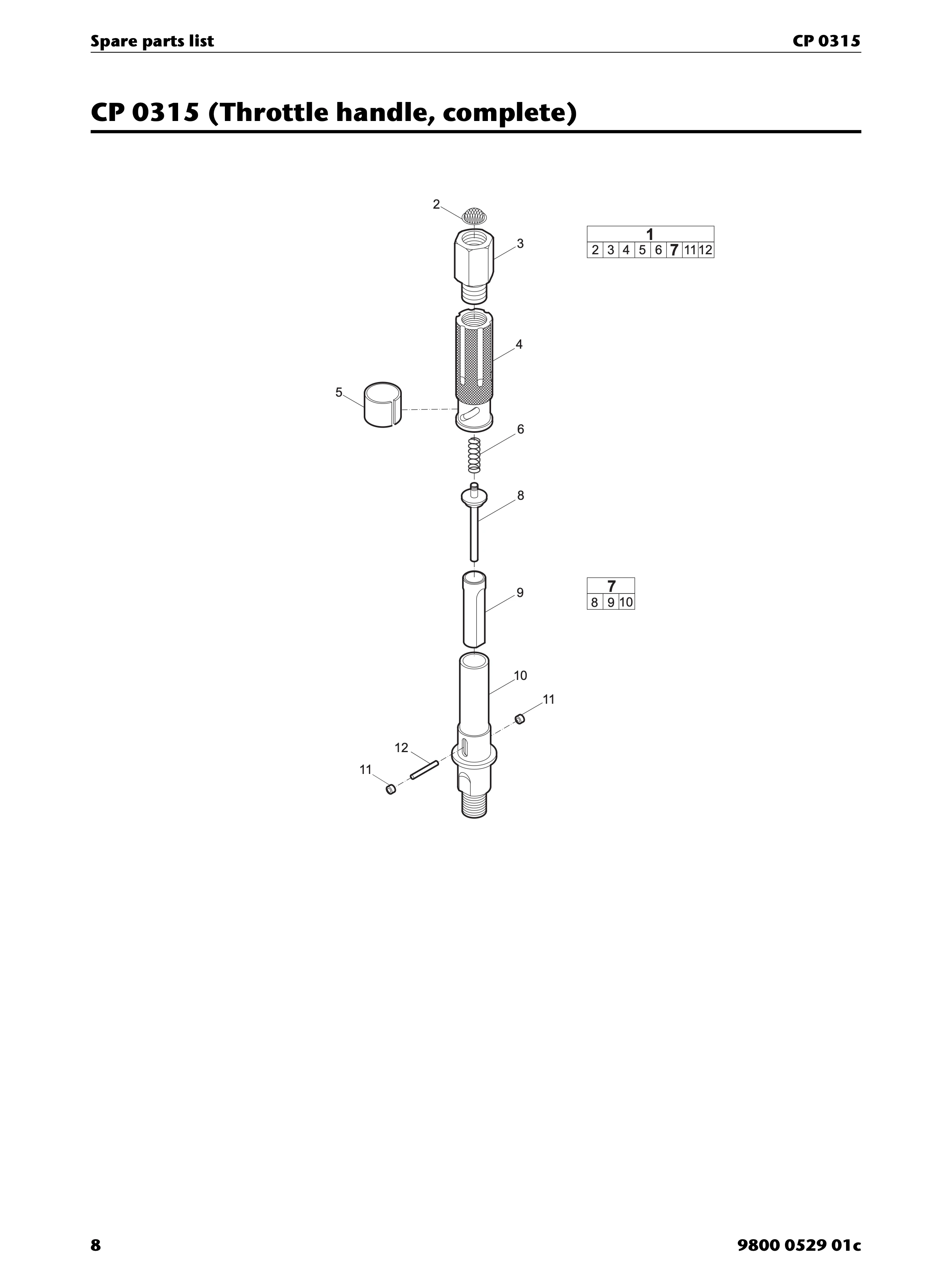 Chicago Pneumatic CP 0315 PDF page 8 of 16