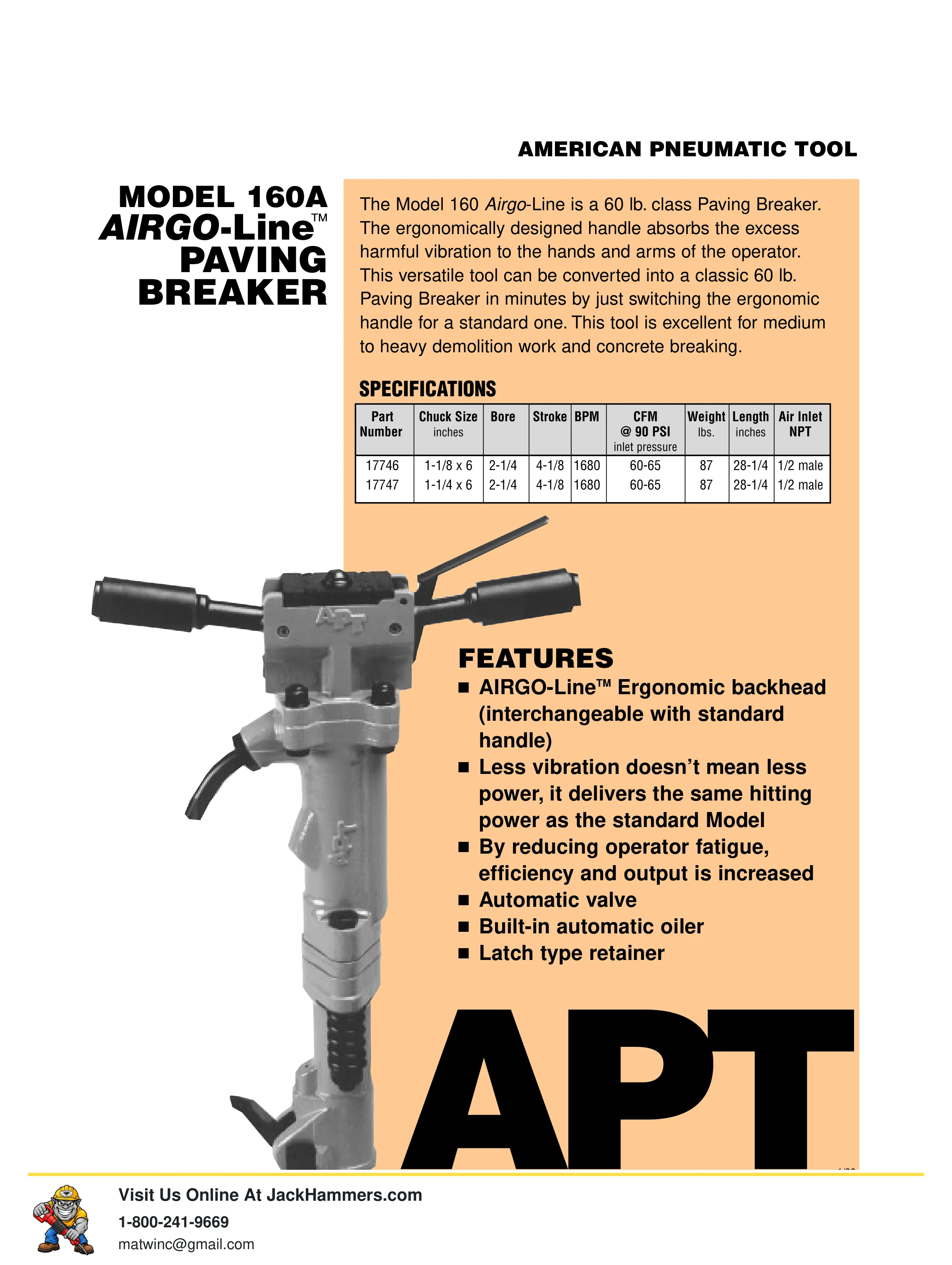 American Pneumatic 140 PDF page 10 of 21