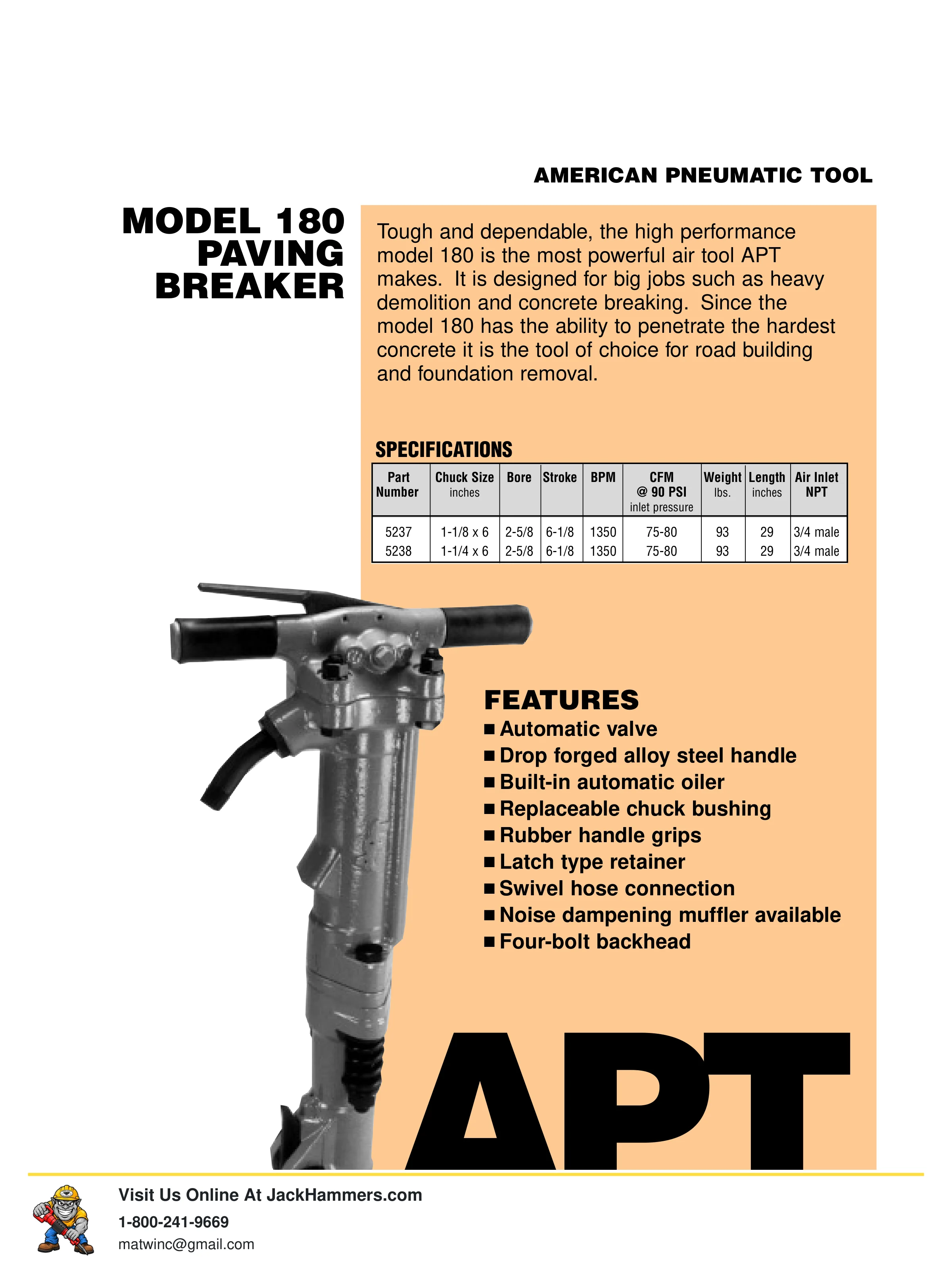 American Pneumatic 140 PDF page 12 of 21