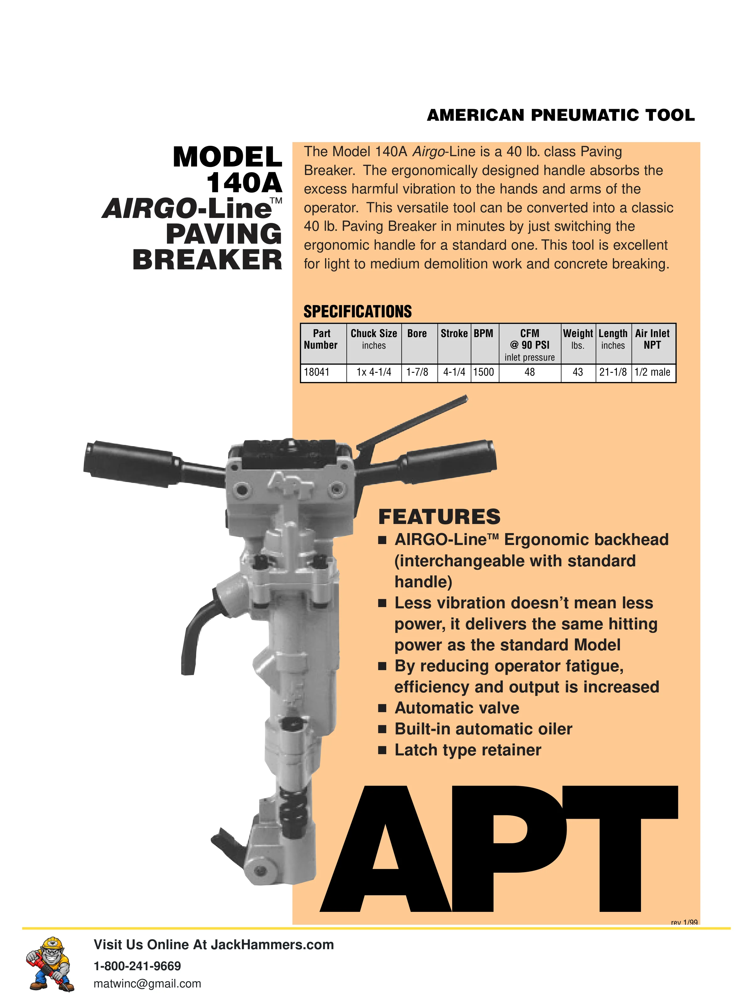 American Pneumatic 140 PDF page 6 of 21