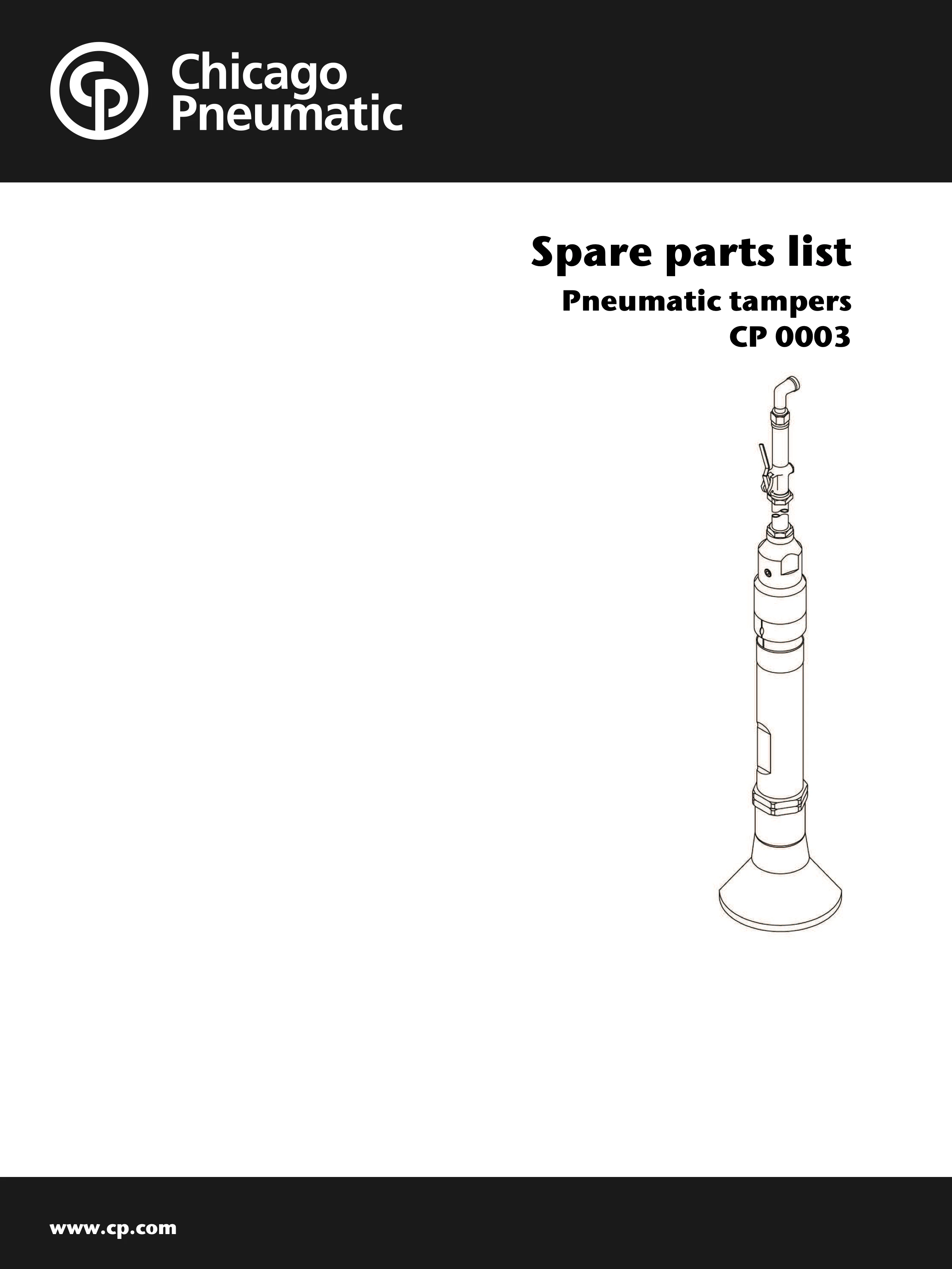 Chicago Pneumatic CP 0003 PDF page 1 of 12