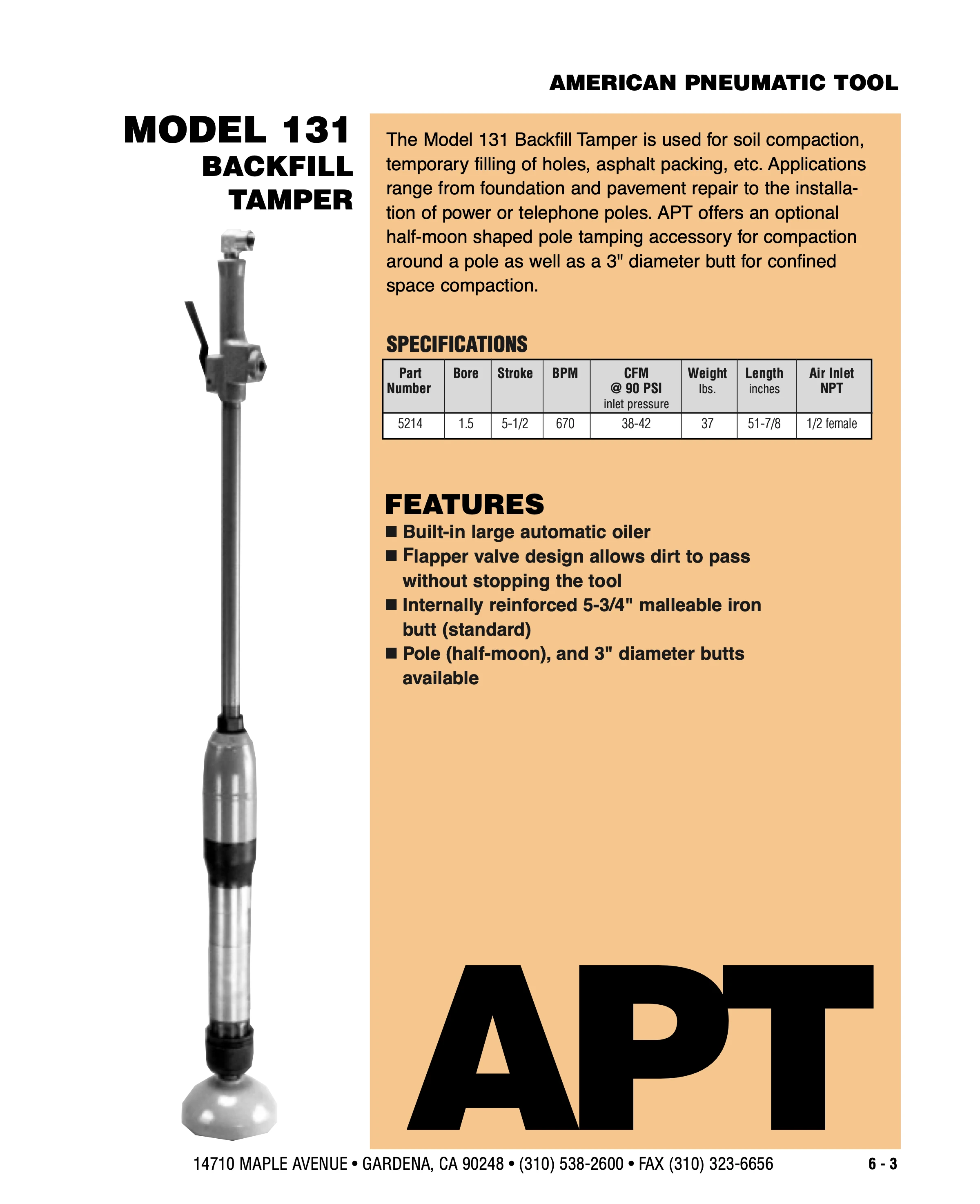 American Pneumatic 131 PDF page 2 of 3