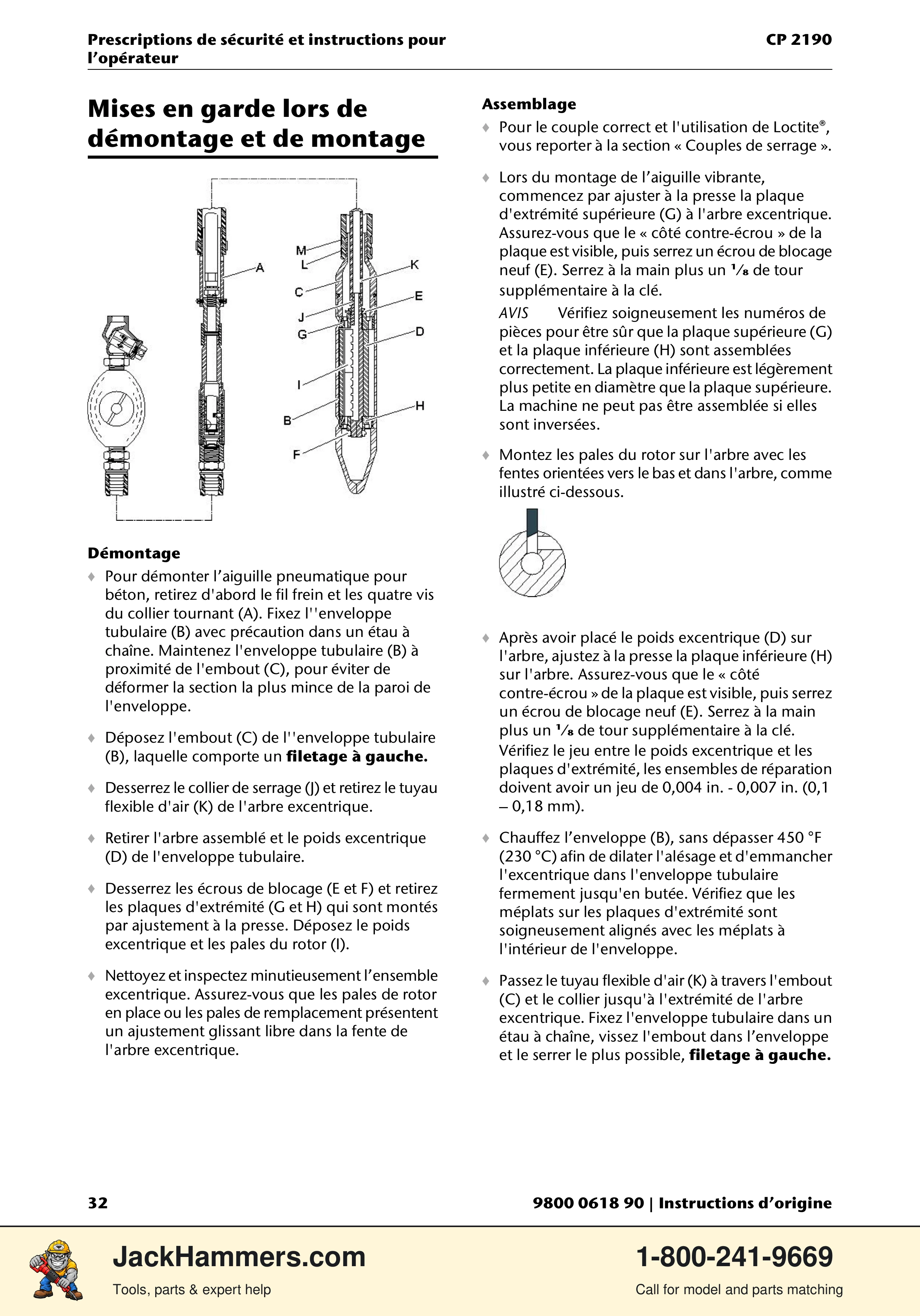 Chicago Pneumatic CP 2190 PDF page 32 of 200