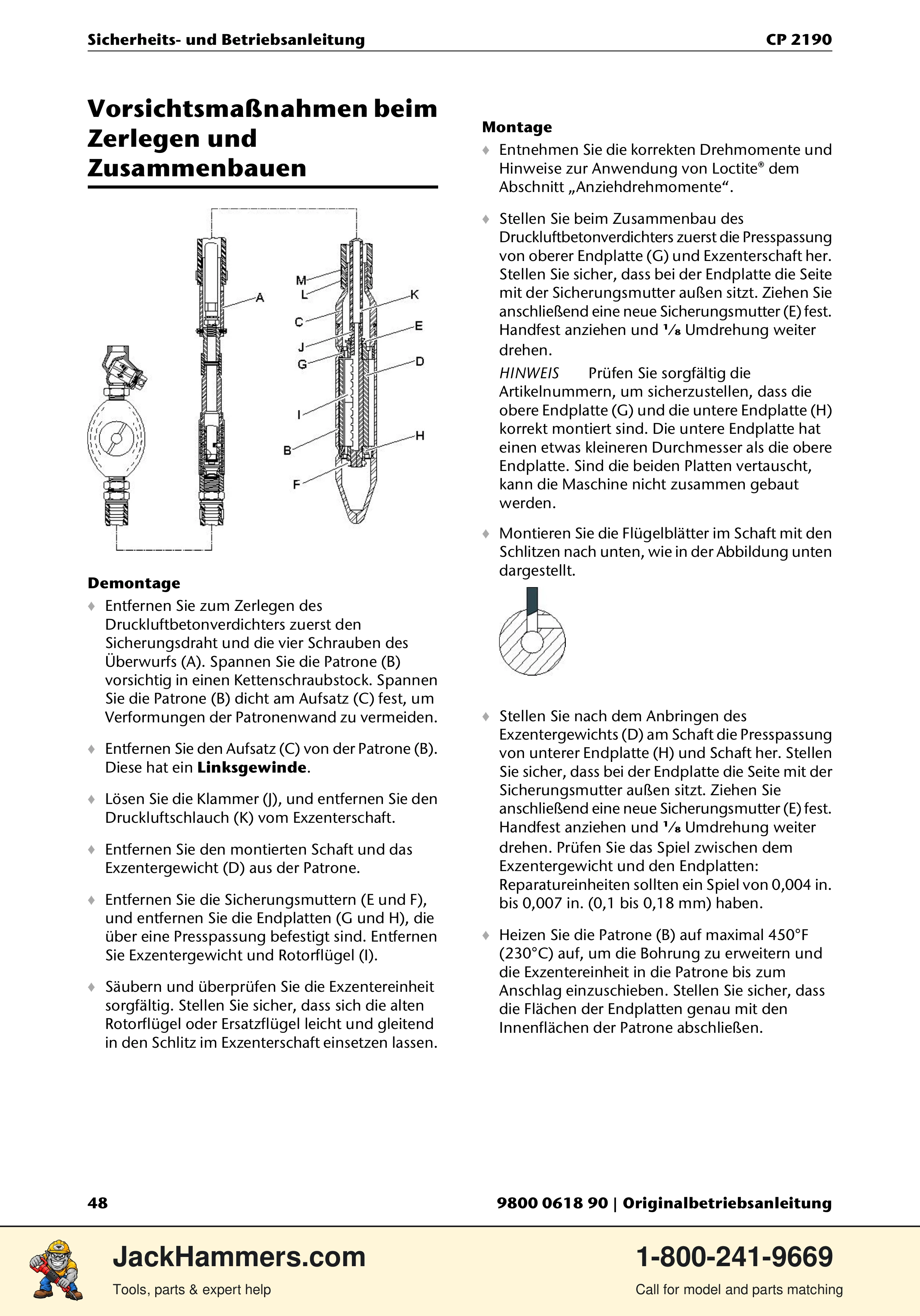 Chicago Pneumatic CP 2190 PDF page 48 of 200