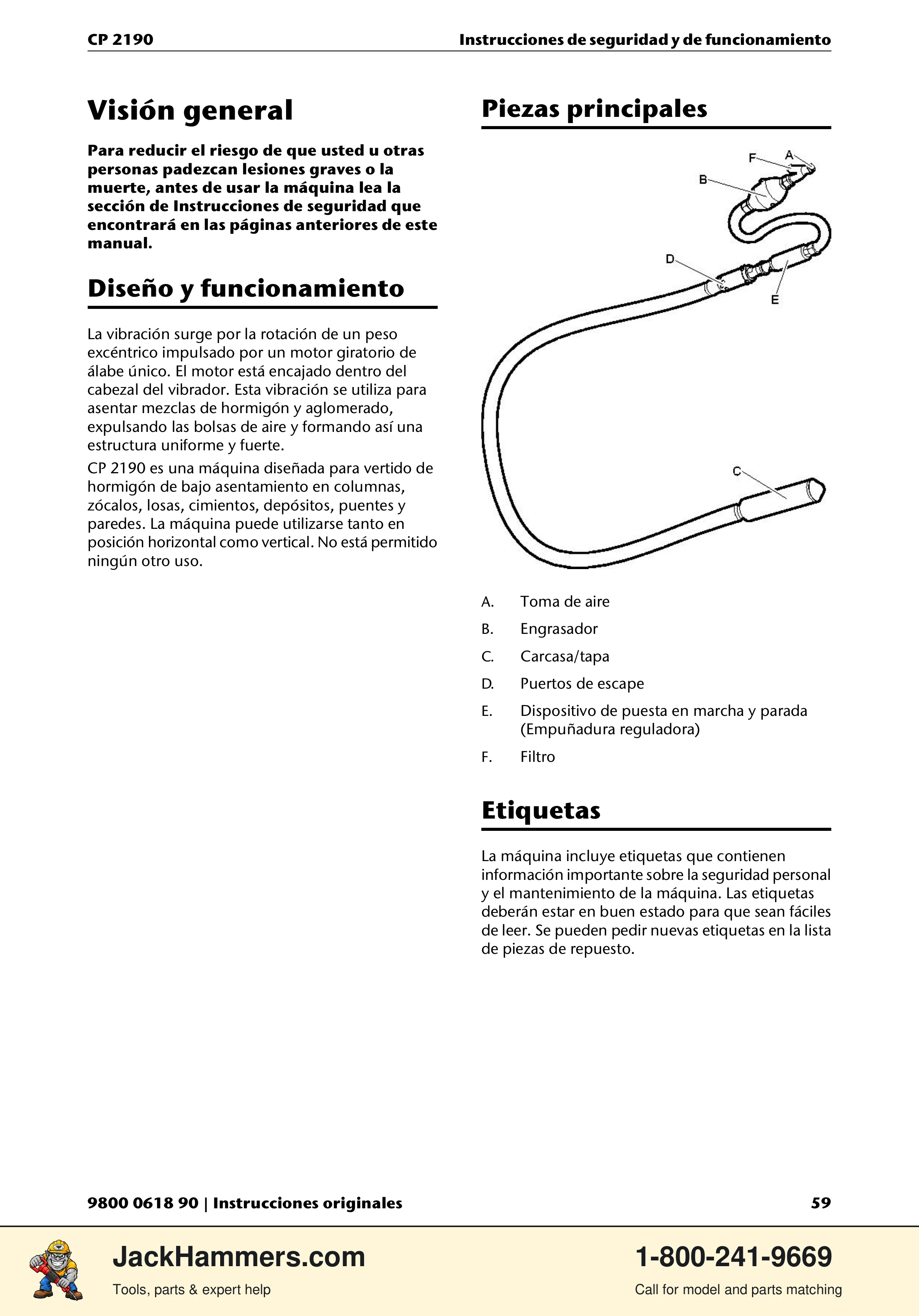 Chicago Pneumatic CP 2190 PDF page 59 of 200