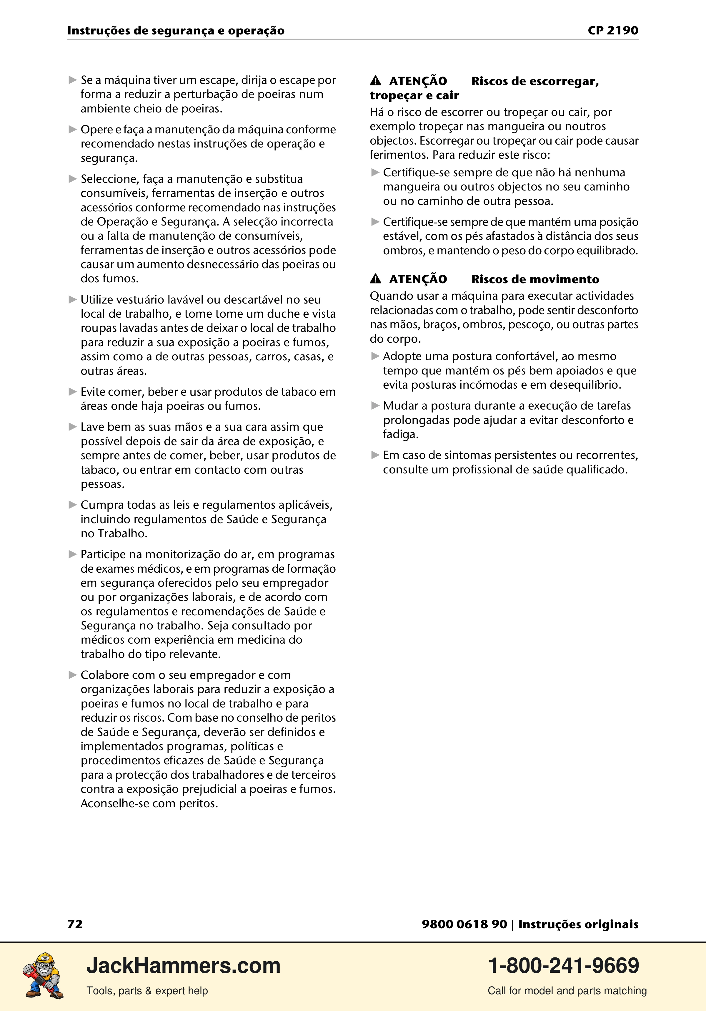 Chicago Pneumatic CP 2190 PDF page 72 of 200
