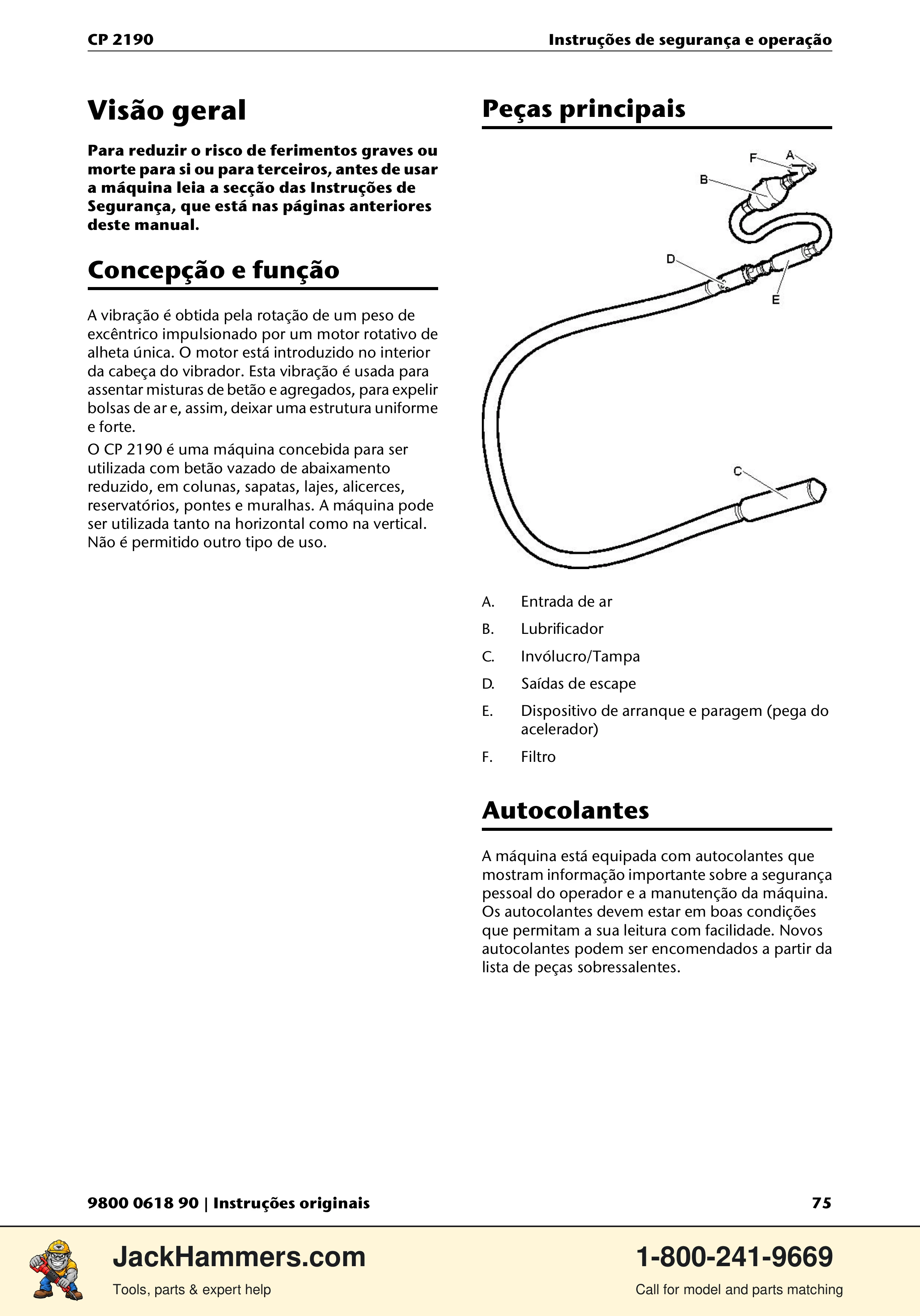Chicago Pneumatic CP 2190 PDF page 75 of 200