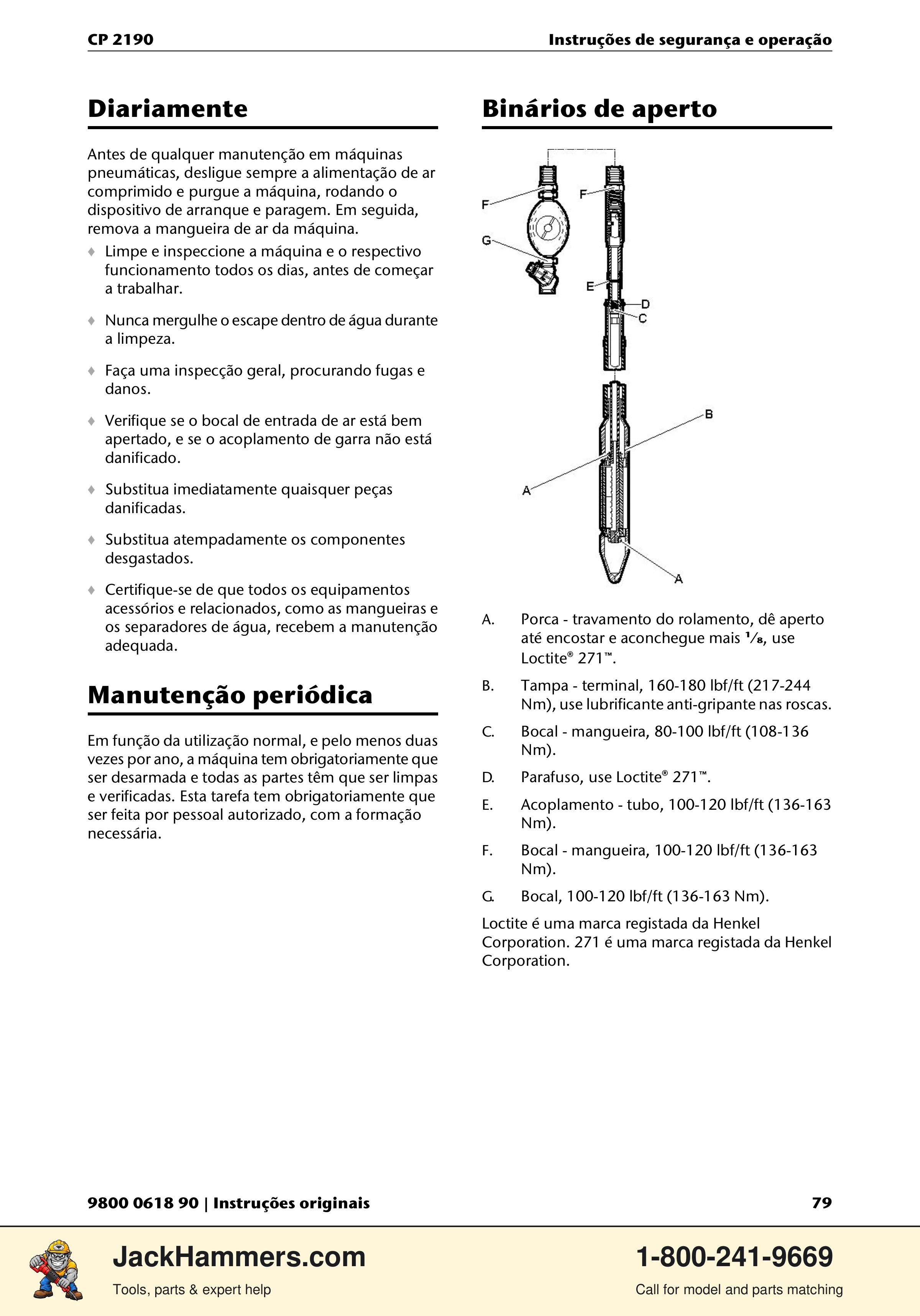 Chicago Pneumatic CP 2190 PDF page 79 of 200