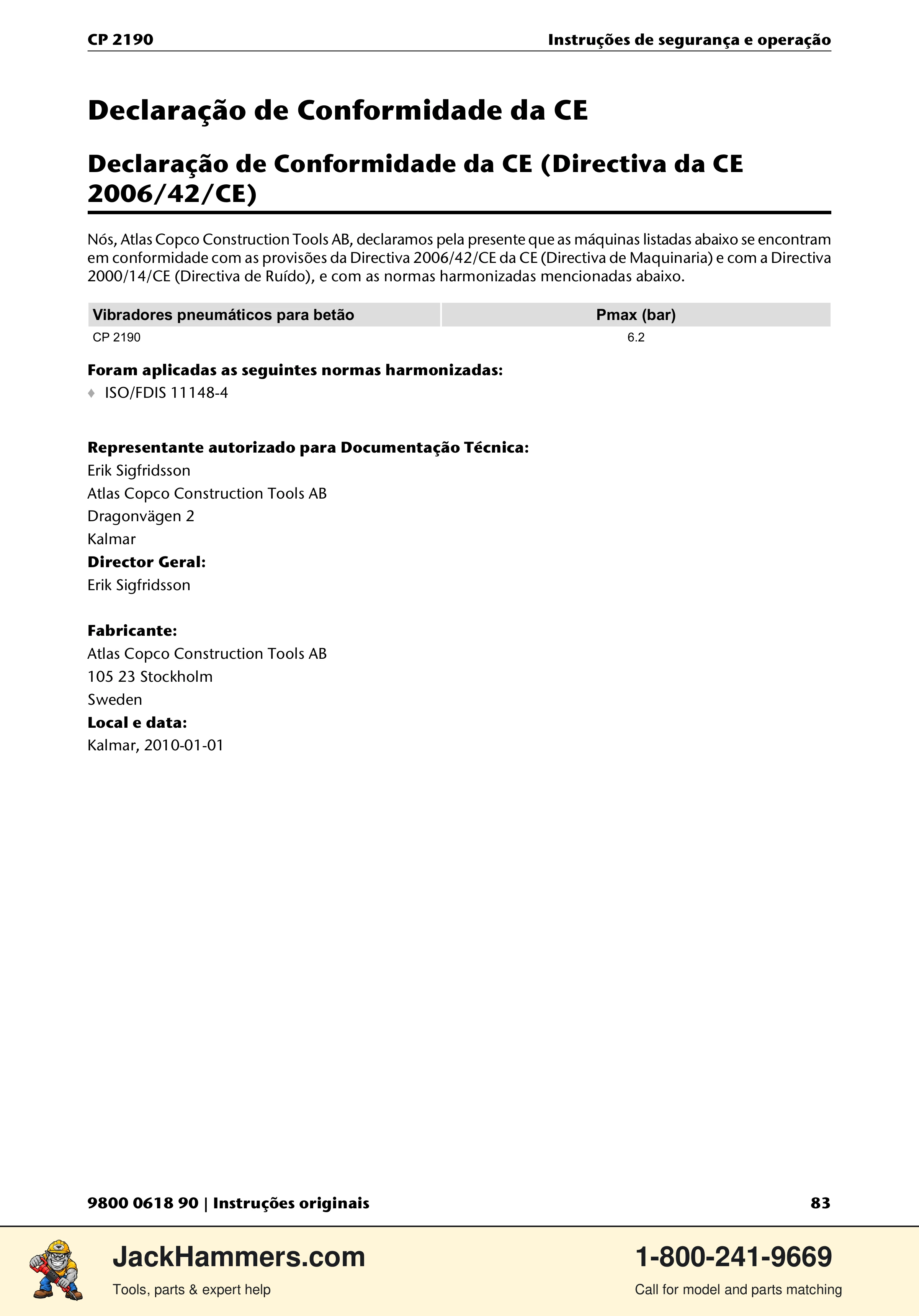 Chicago Pneumatic CP 2190 PDF page 83 of 200