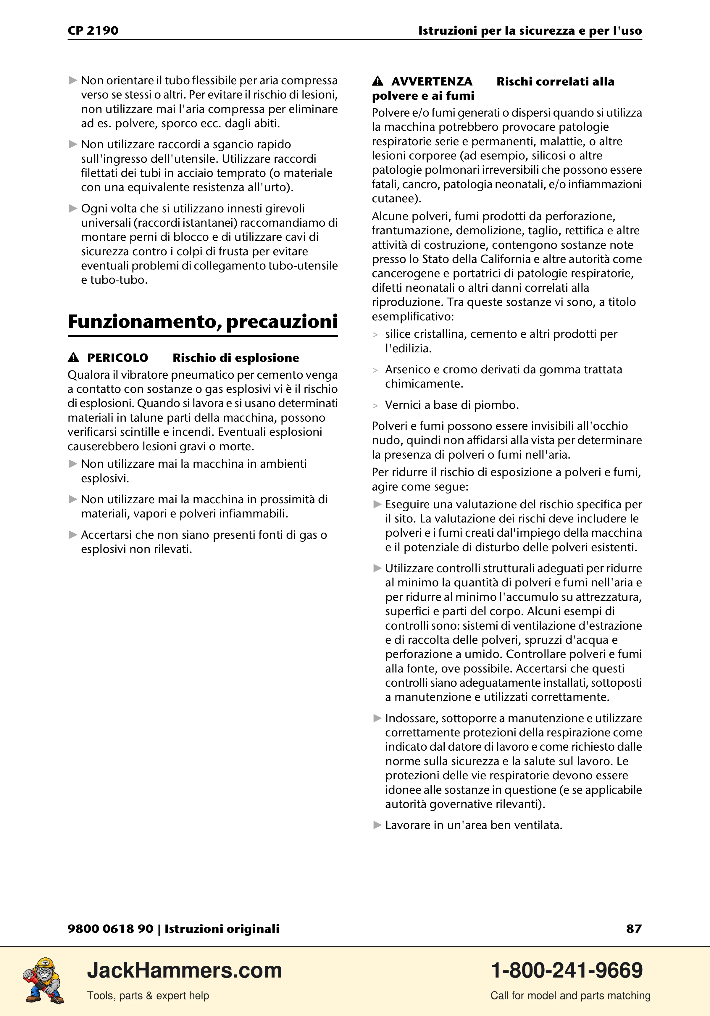Chicago Pneumatic CP 2190 PDF page 87 of 200