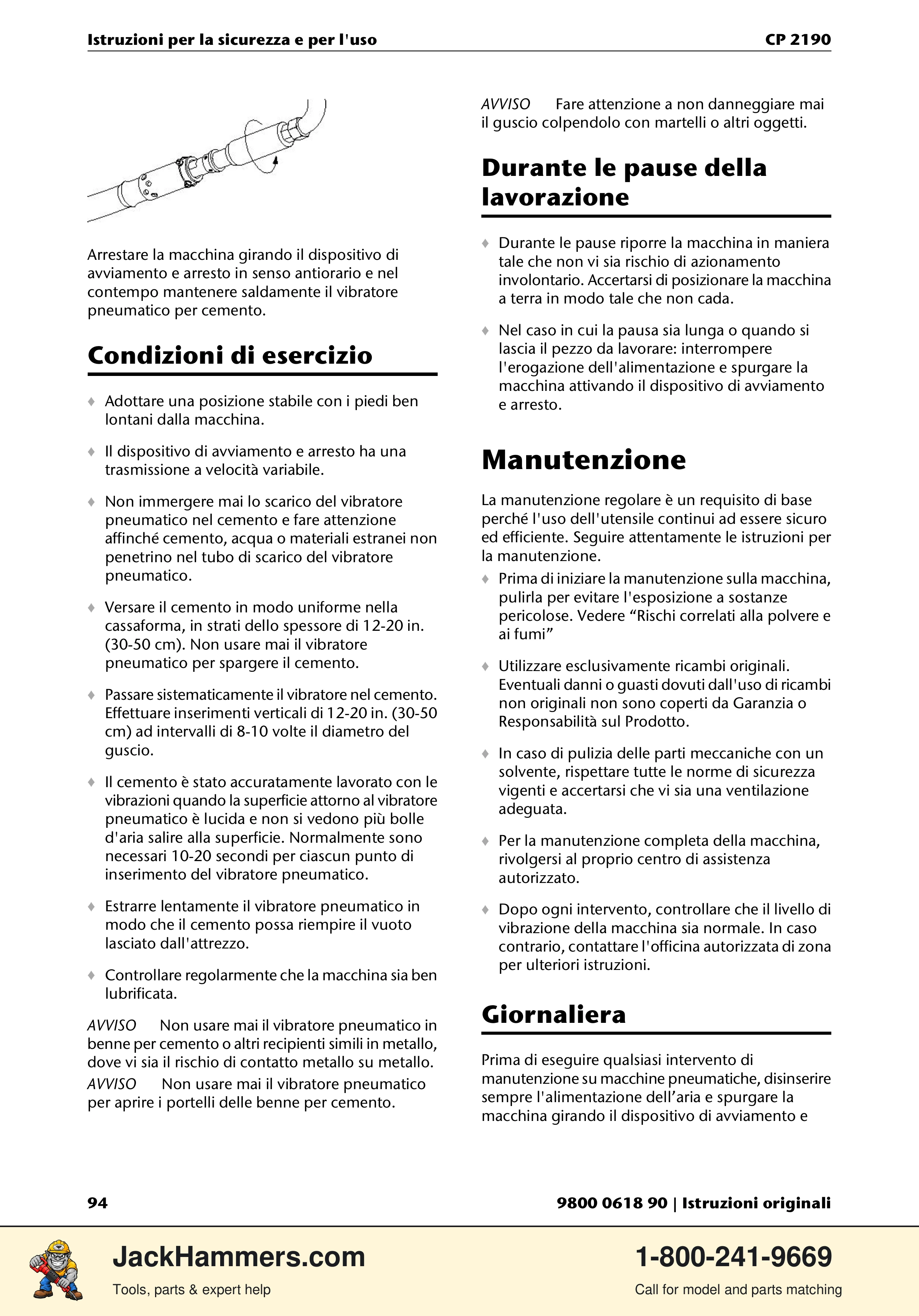 Chicago Pneumatic CP 2190 PDF page 94 of 200