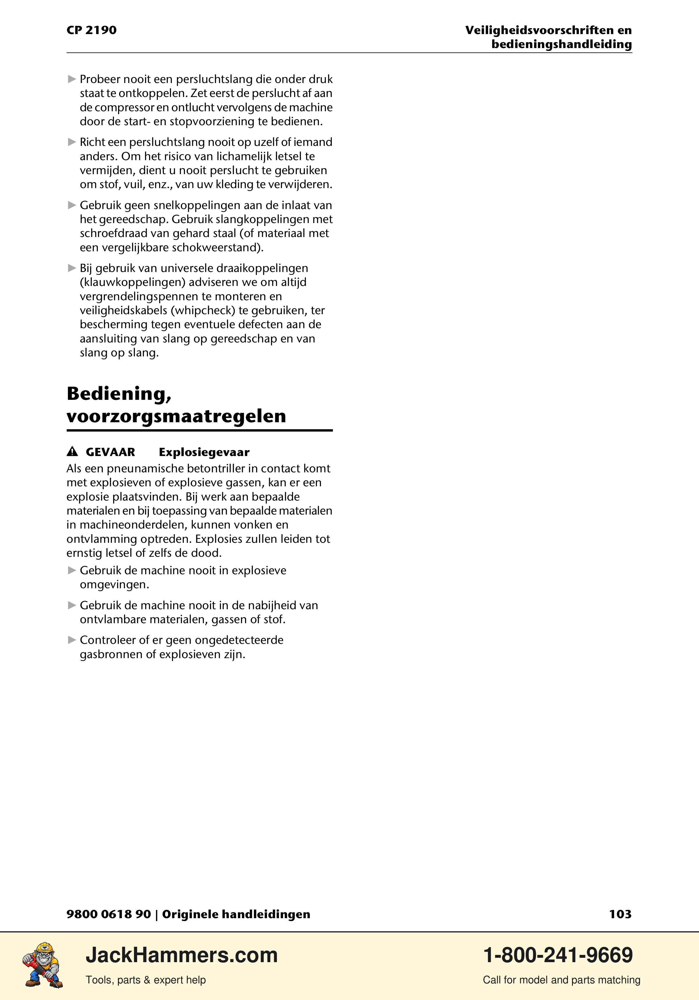 Chicago Pneumatic CP 2190 PDF page 103 of 200