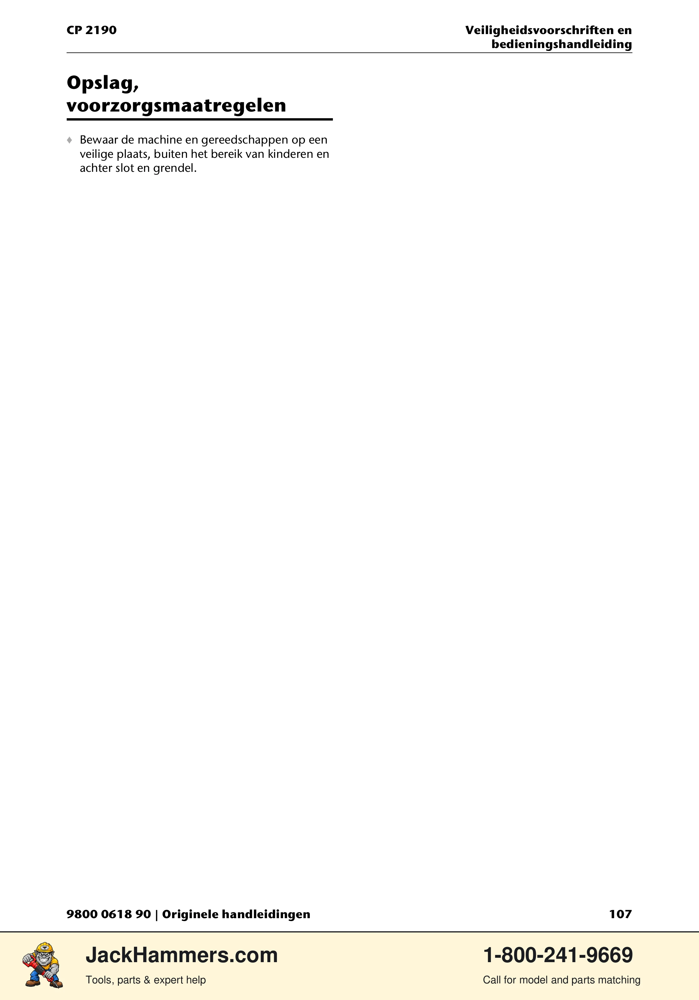 Chicago Pneumatic CP 2190 PDF page 107 of 200