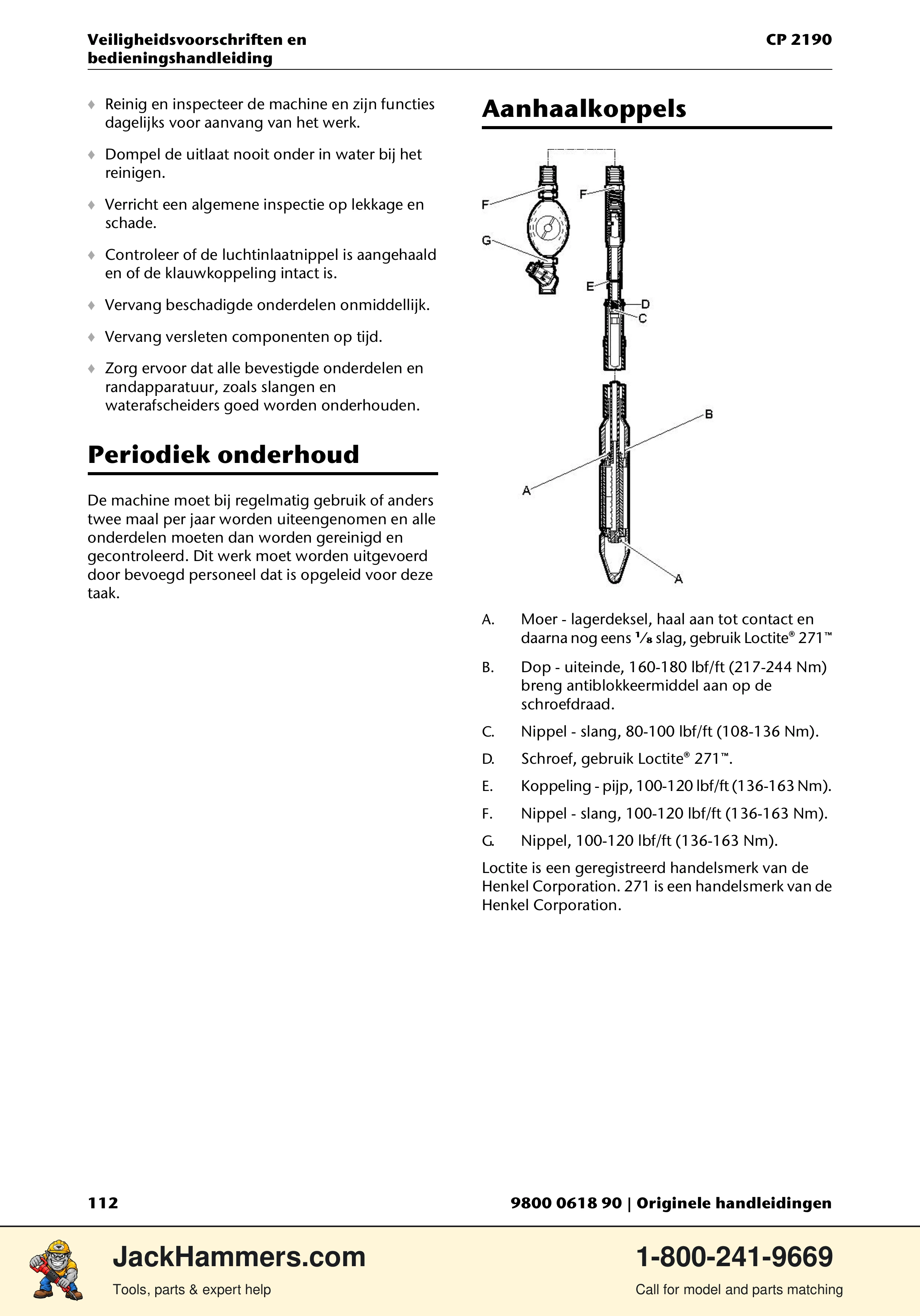 Chicago Pneumatic CP 2190 PDF page 112 of 200