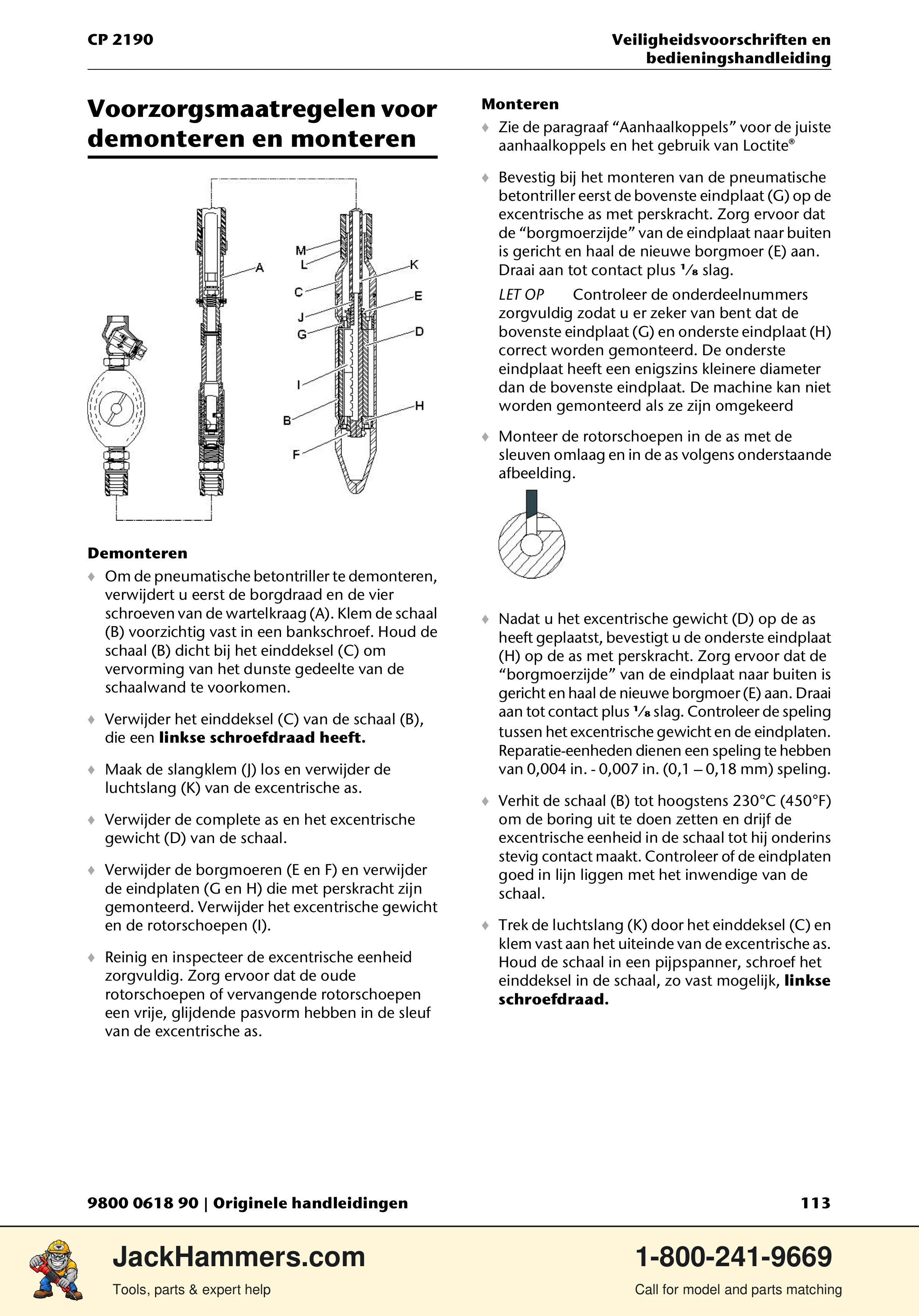 Chicago Pneumatic CP 2190 PDF page 113 of 200