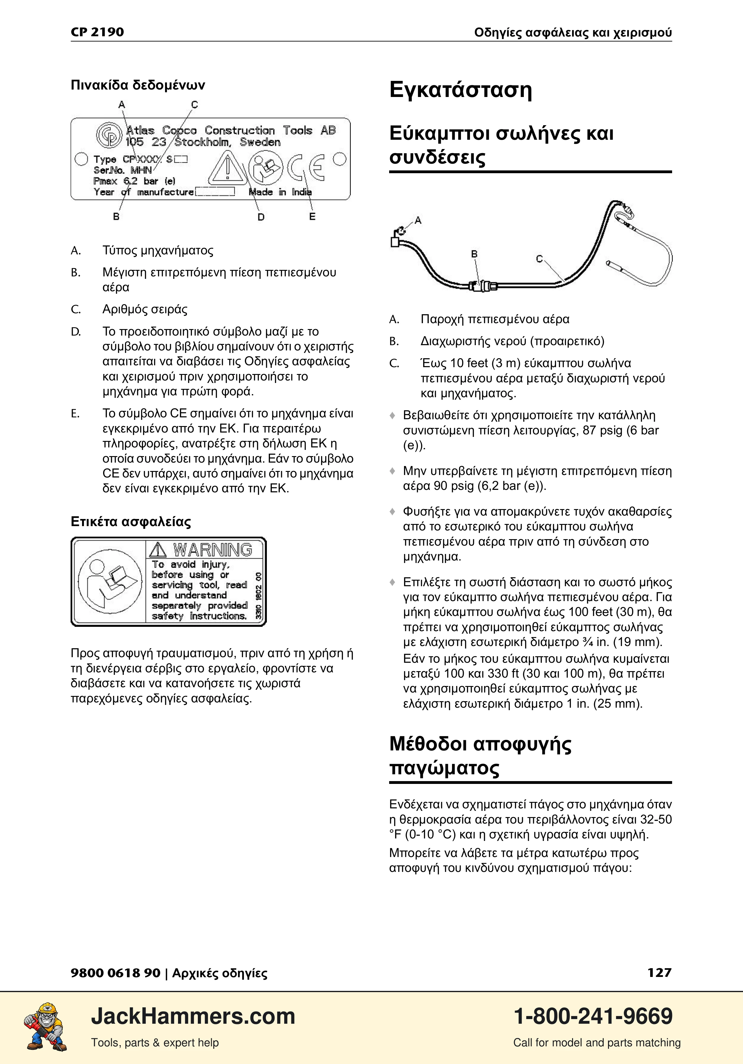Chicago Pneumatic CP 2190 PDF page 127 of 200