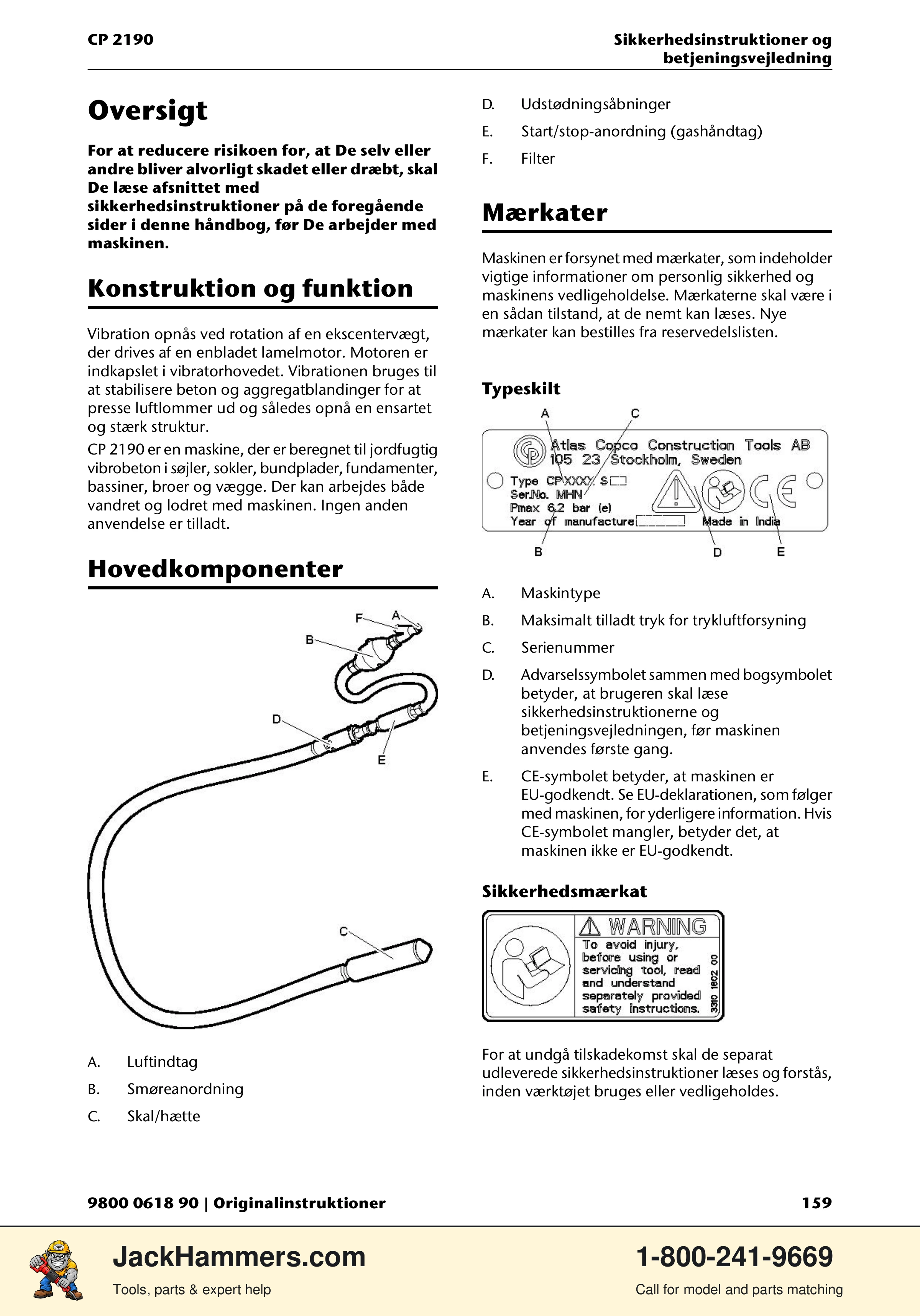Chicago Pneumatic CP 2190 PDF page 159 of 200