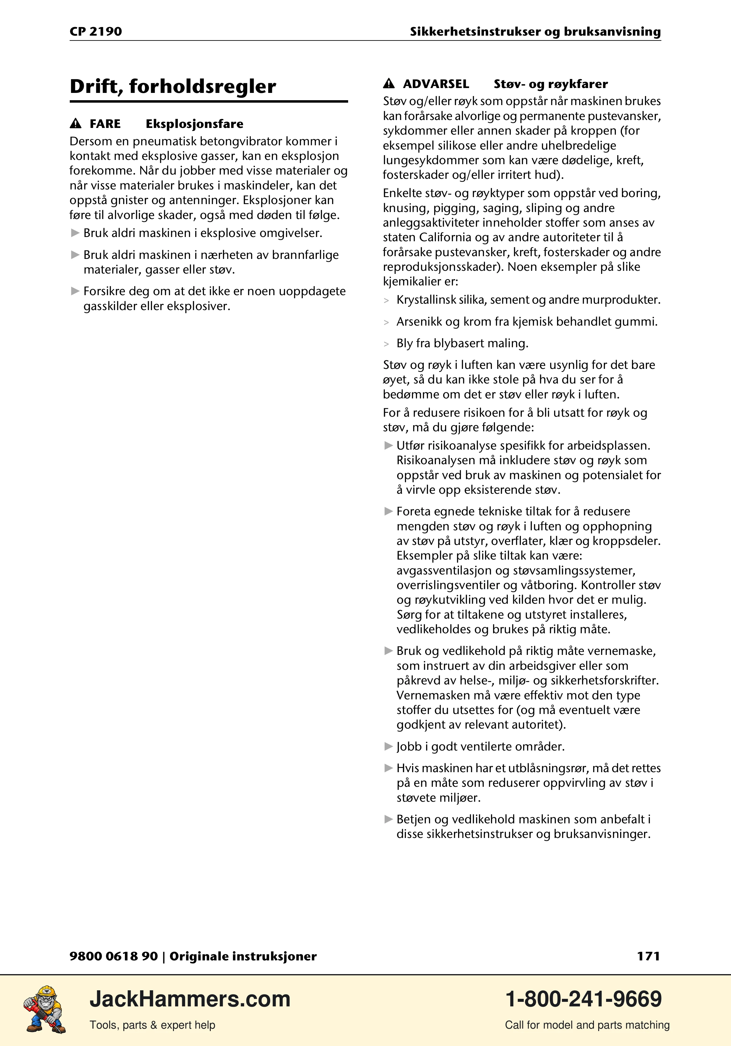 Chicago Pneumatic CP 2190 PDF page 171 of 200