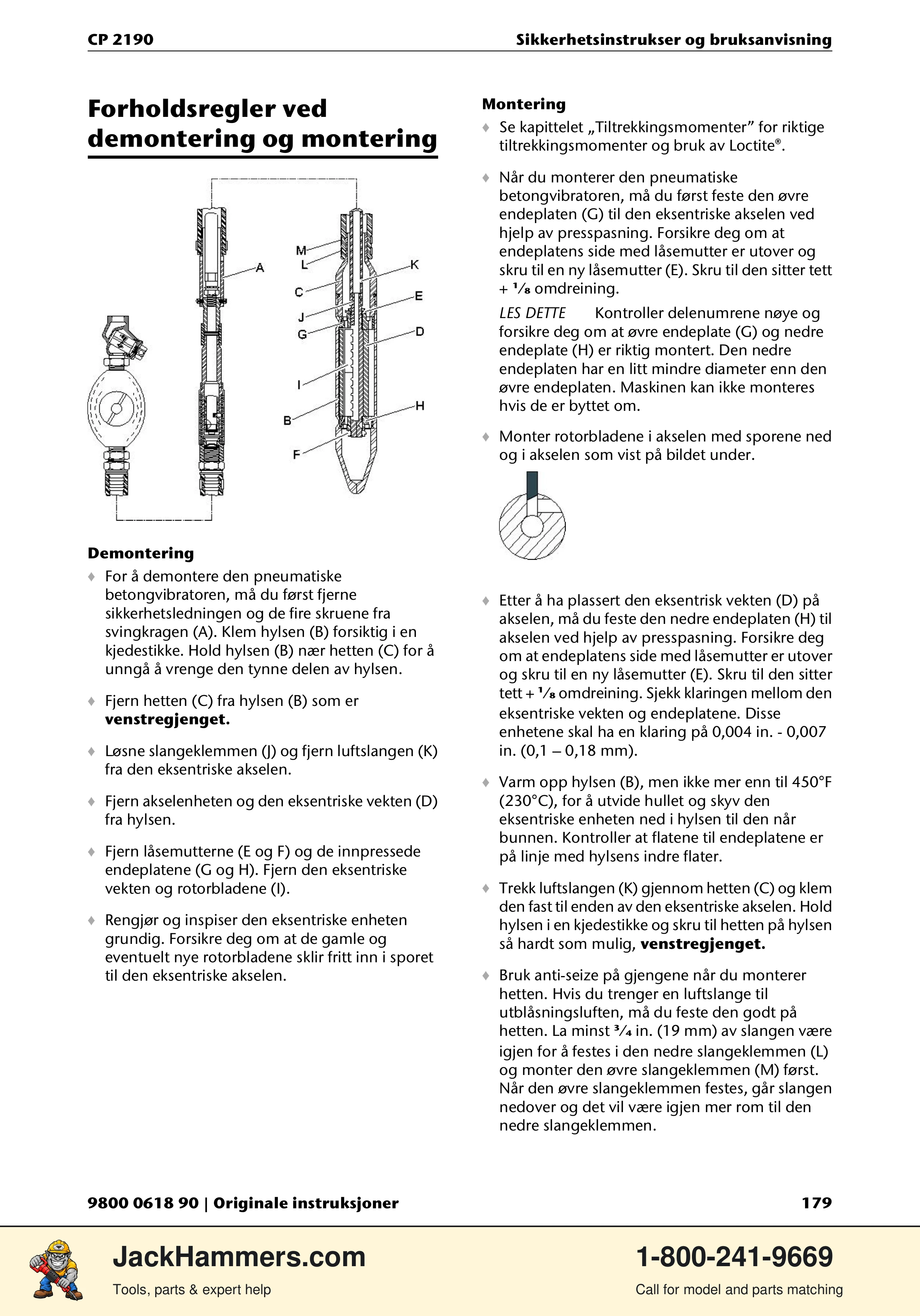 Chicago Pneumatic CP 2190 PDF page 179 of 200