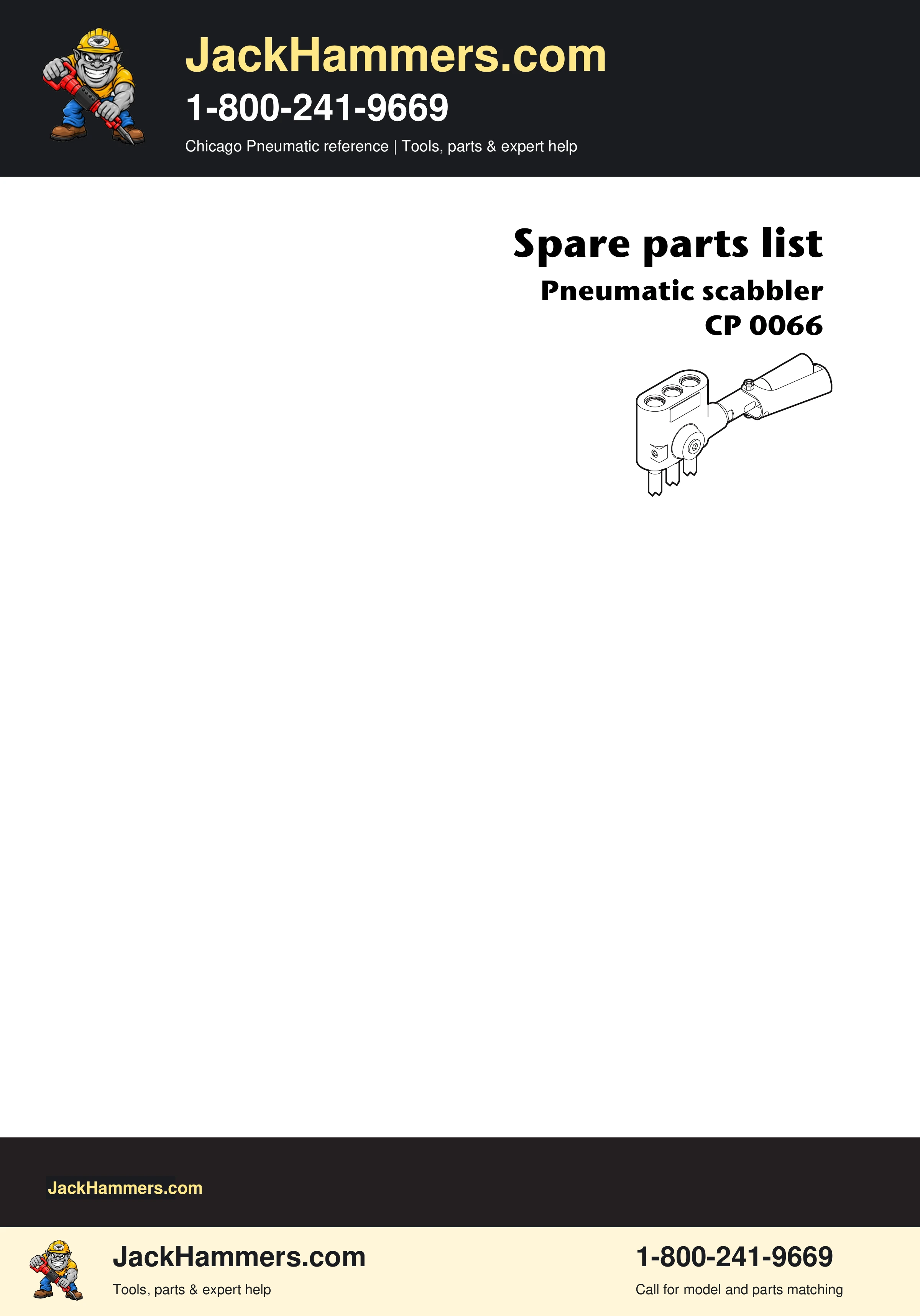 CP 0066 parts drawing preview (first PDF page)