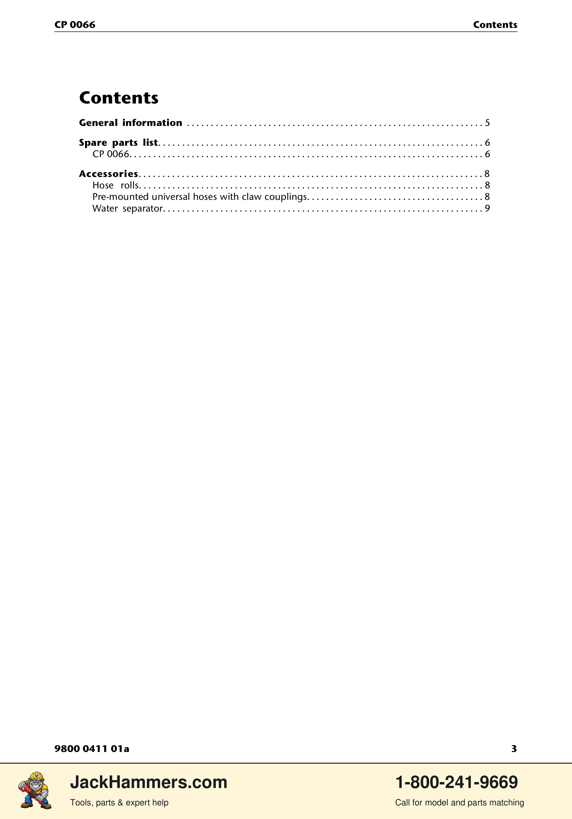 Chicago Pneumatic CP 0066 PDF page 3 of 12