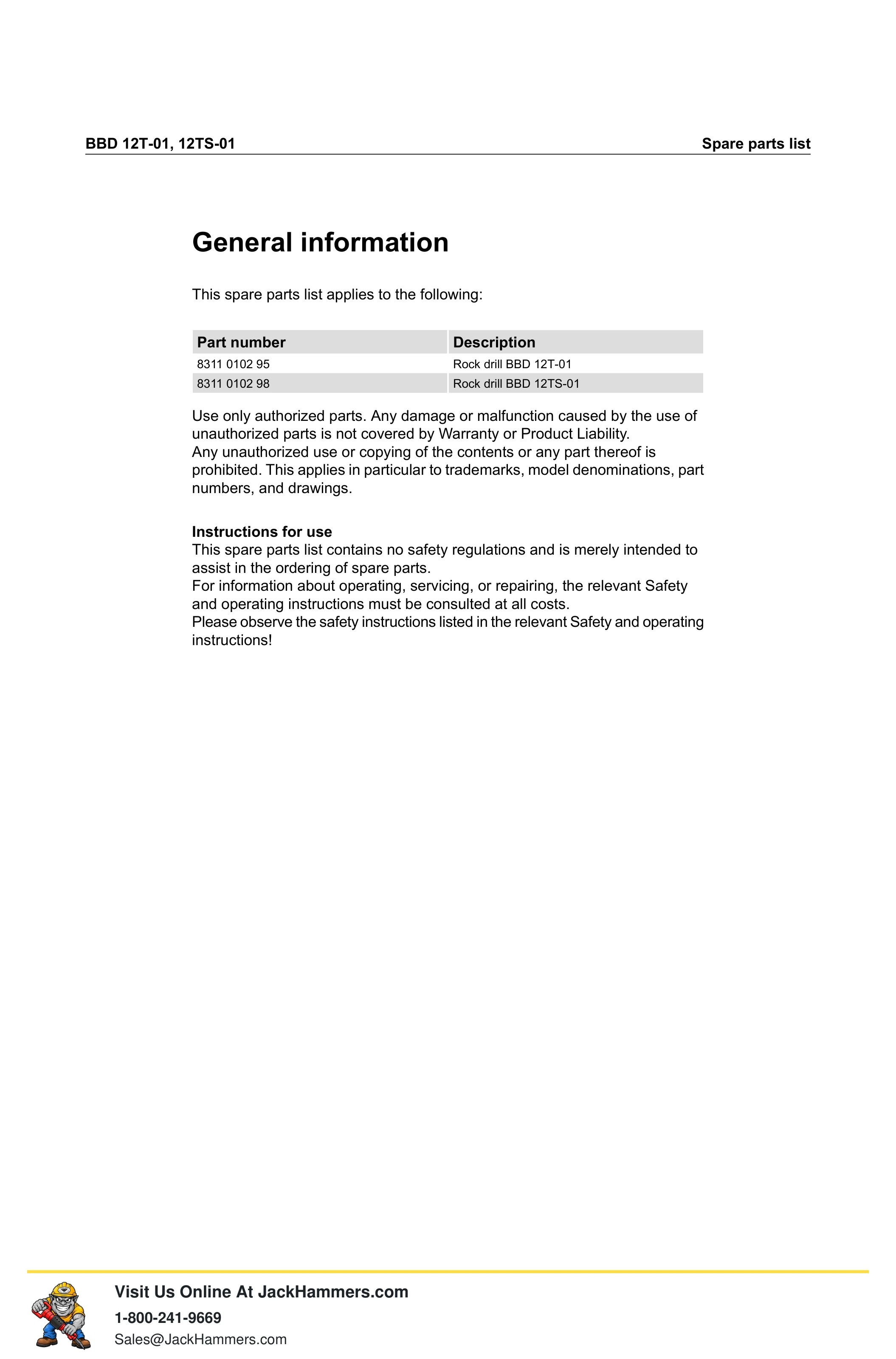Atlas Copco BBD 12 Series PDF page 5 of 12