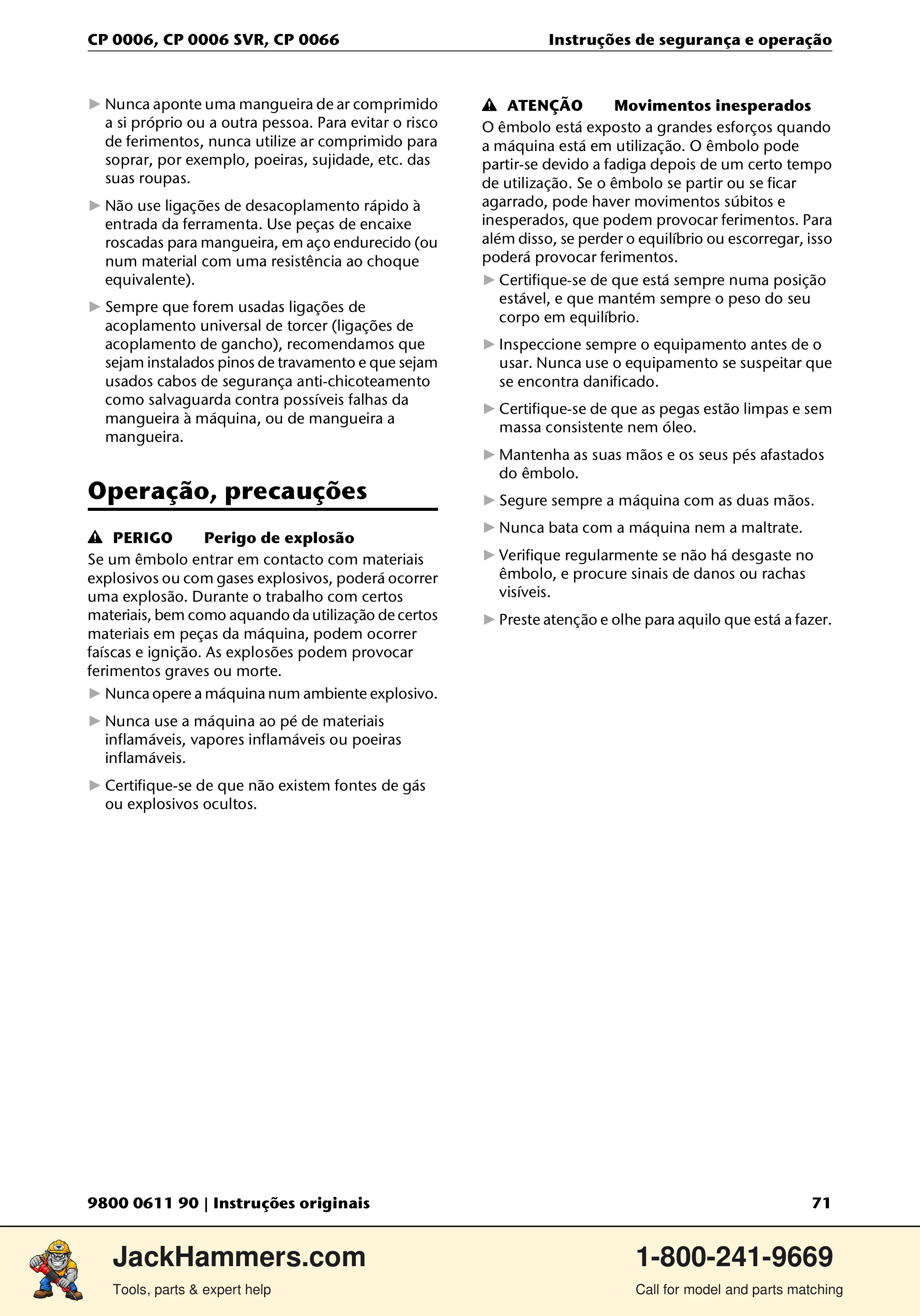 Chicago Pneumatic CP 0006 / CP 0006 SVR PDF page 71 of 196