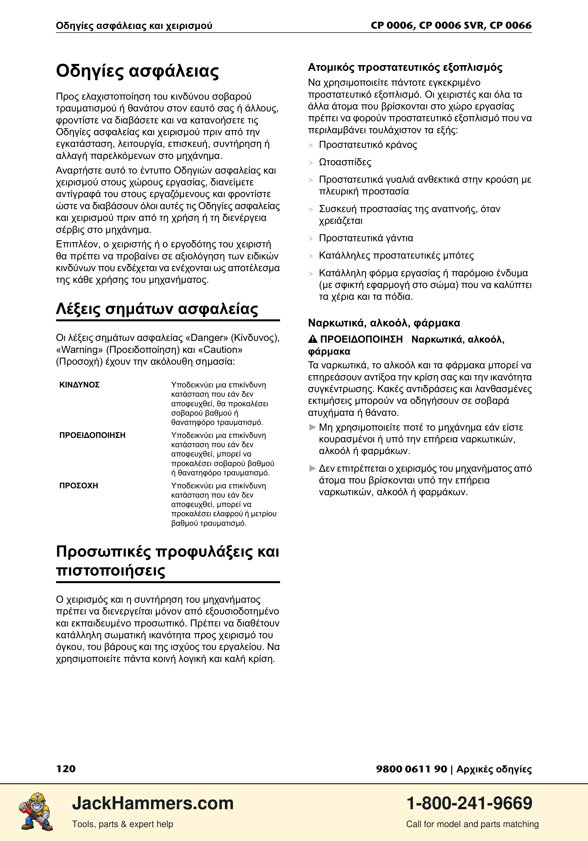 Chicago Pneumatic CP 0006 / CP 0006 SVR PDF page 120 of 196