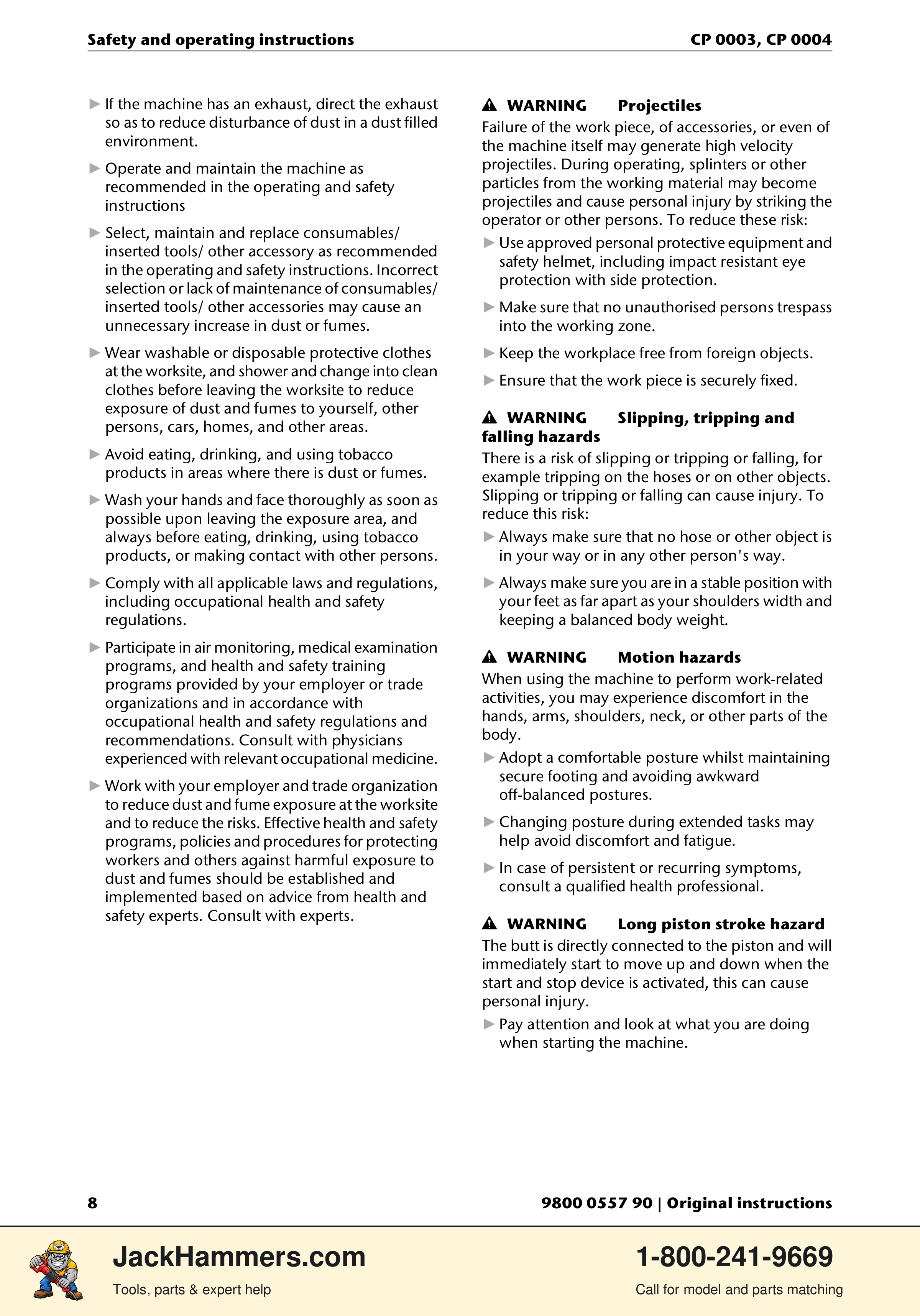 Chicago Pneumatic CP 0003 PDF page 8 of 216