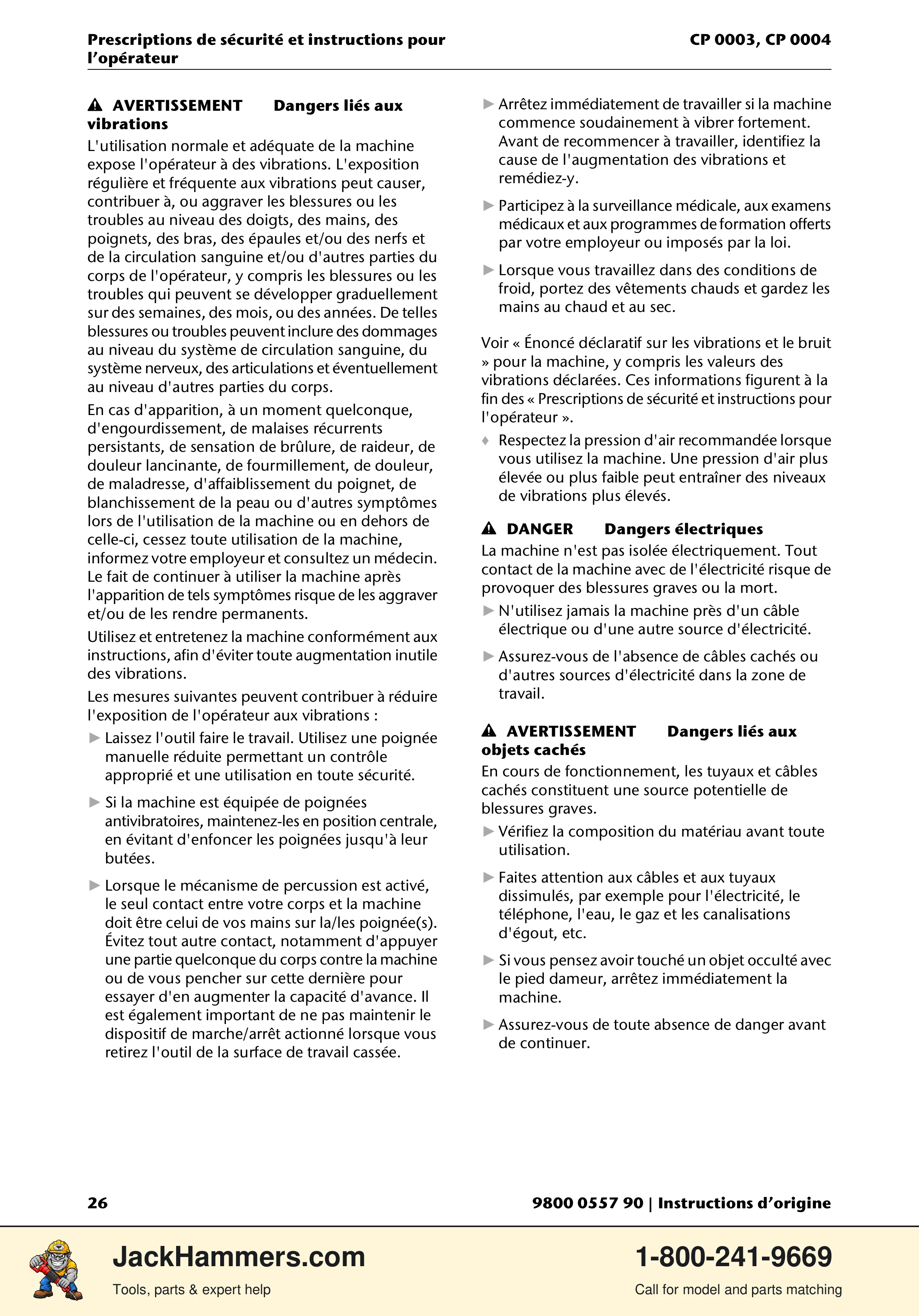 Chicago Pneumatic CP 0003 PDF page 26 of 216