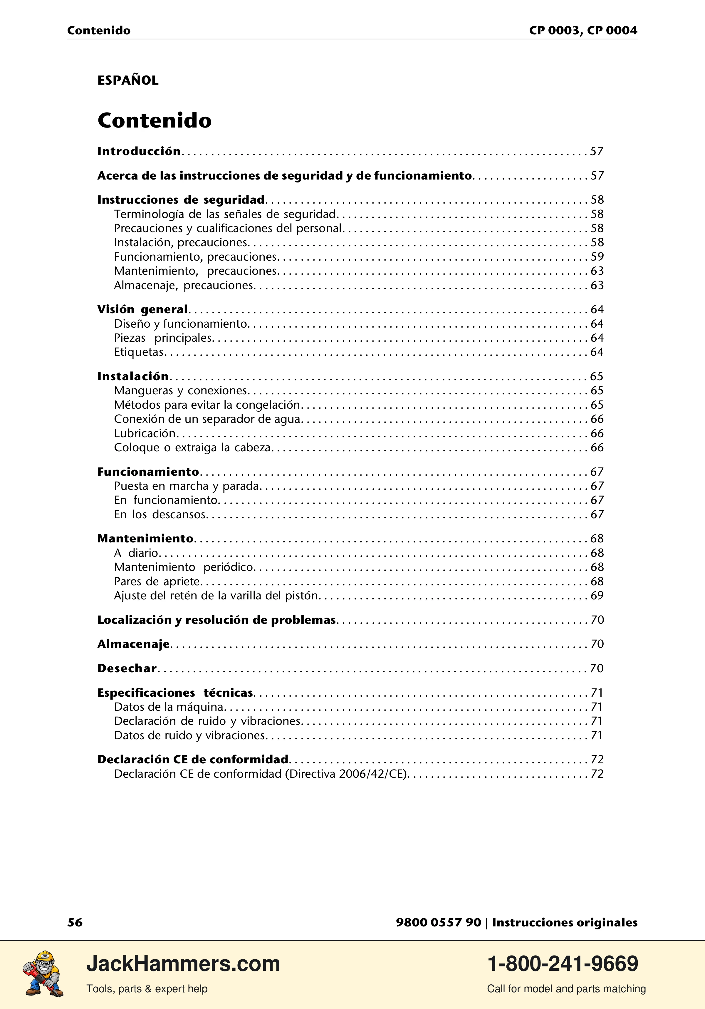 Chicago Pneumatic CP 0003 PDF page 56 of 216
