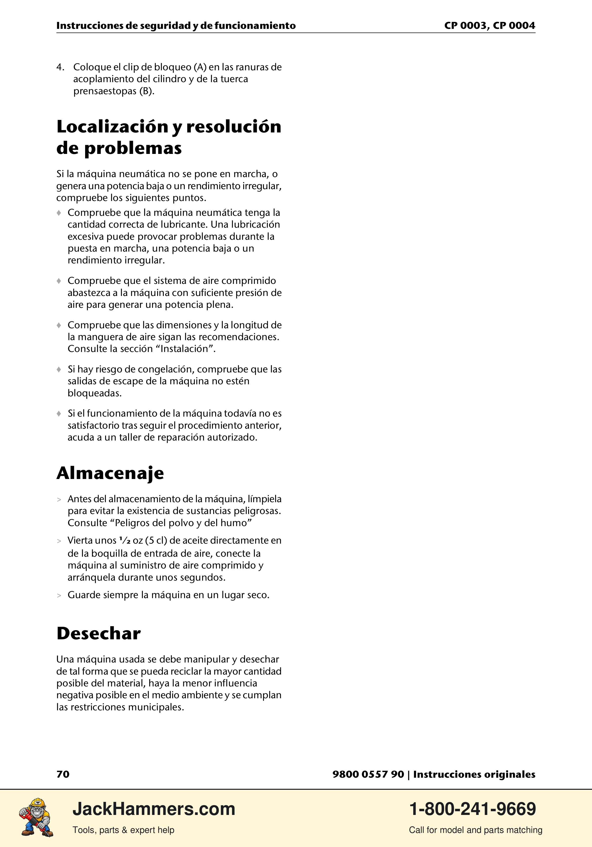 Chicago Pneumatic CP 0003 PDF page 70 of 216