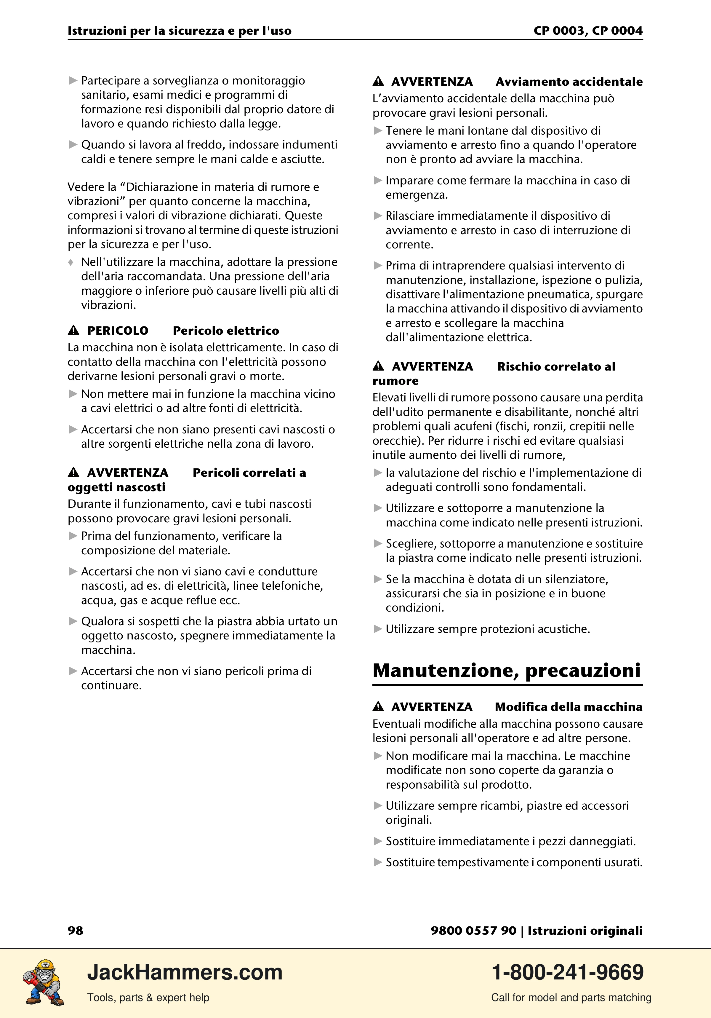 Chicago Pneumatic CP 0003 PDF page 98 of 216