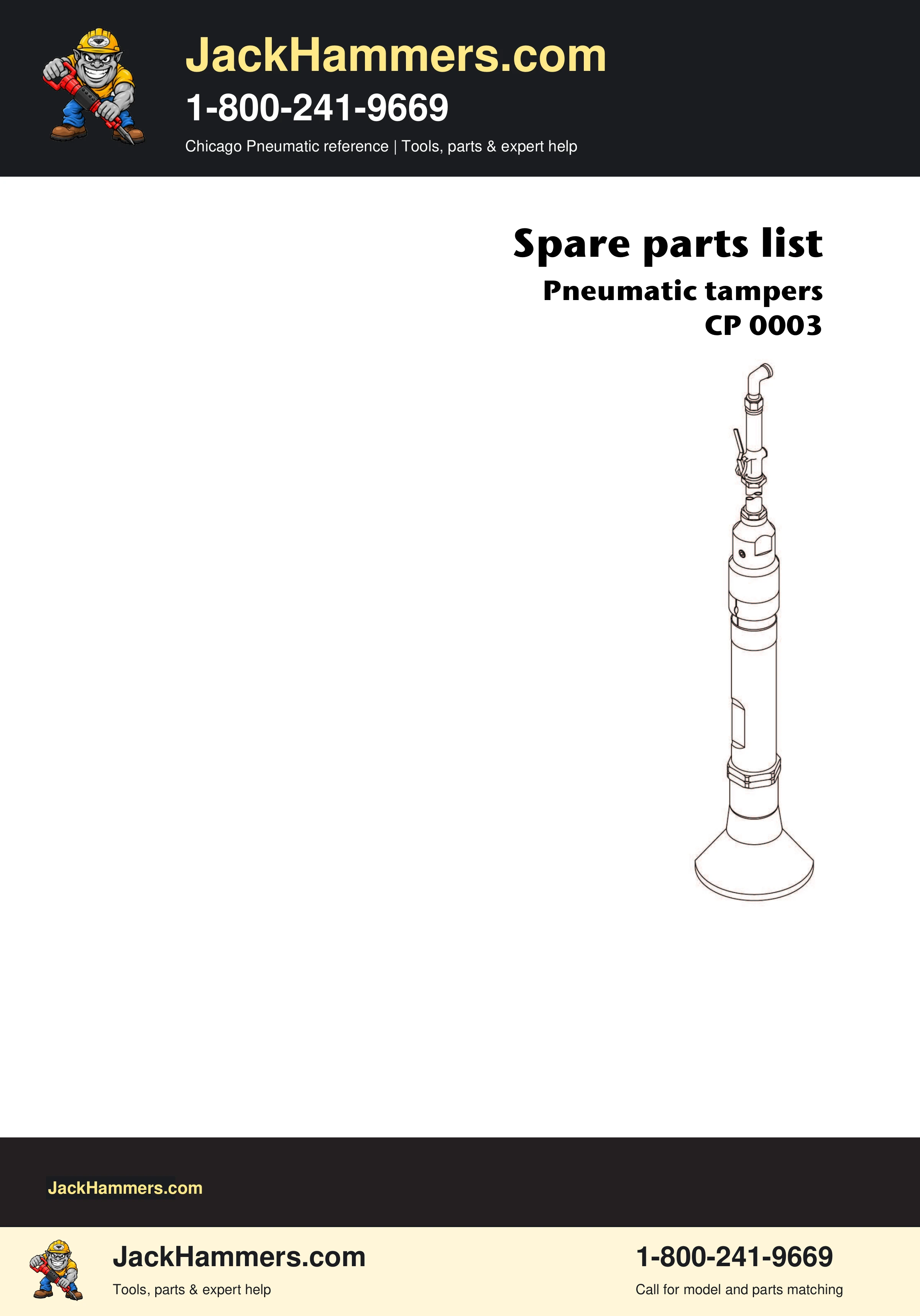 CP 0003 parts drawing preview (first PDF page)