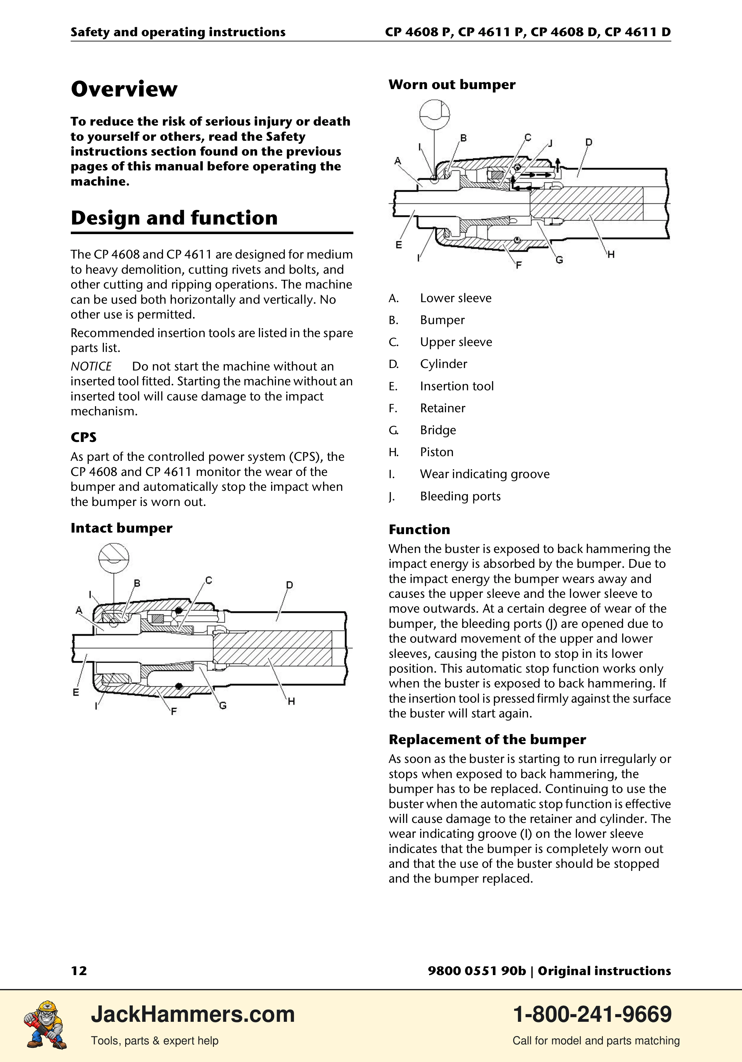 Chicago Pneumatic D-Series / P-Series PDF page 12 of 248