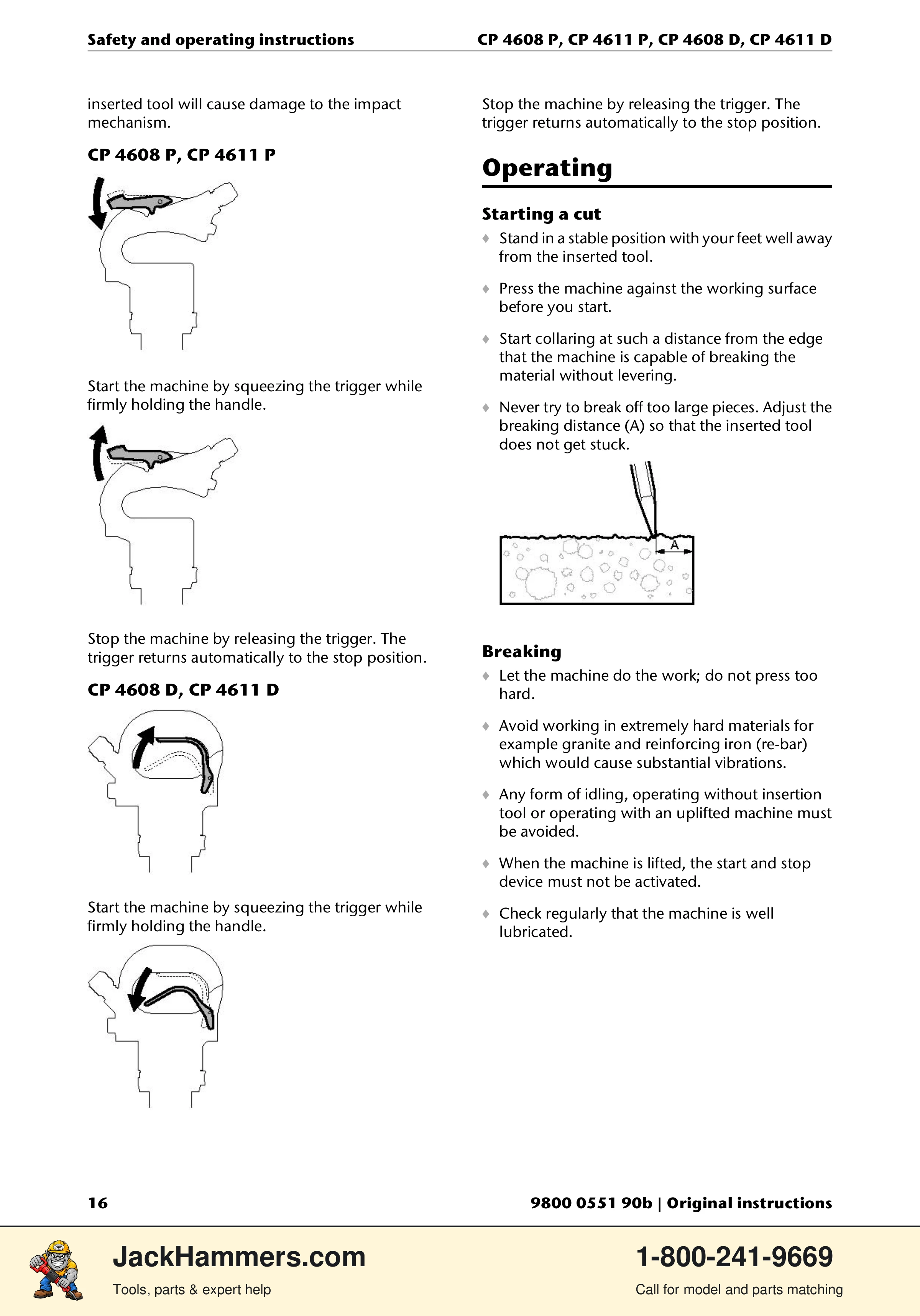 Chicago Pneumatic D-Series / P-Series PDF page 16 of 248