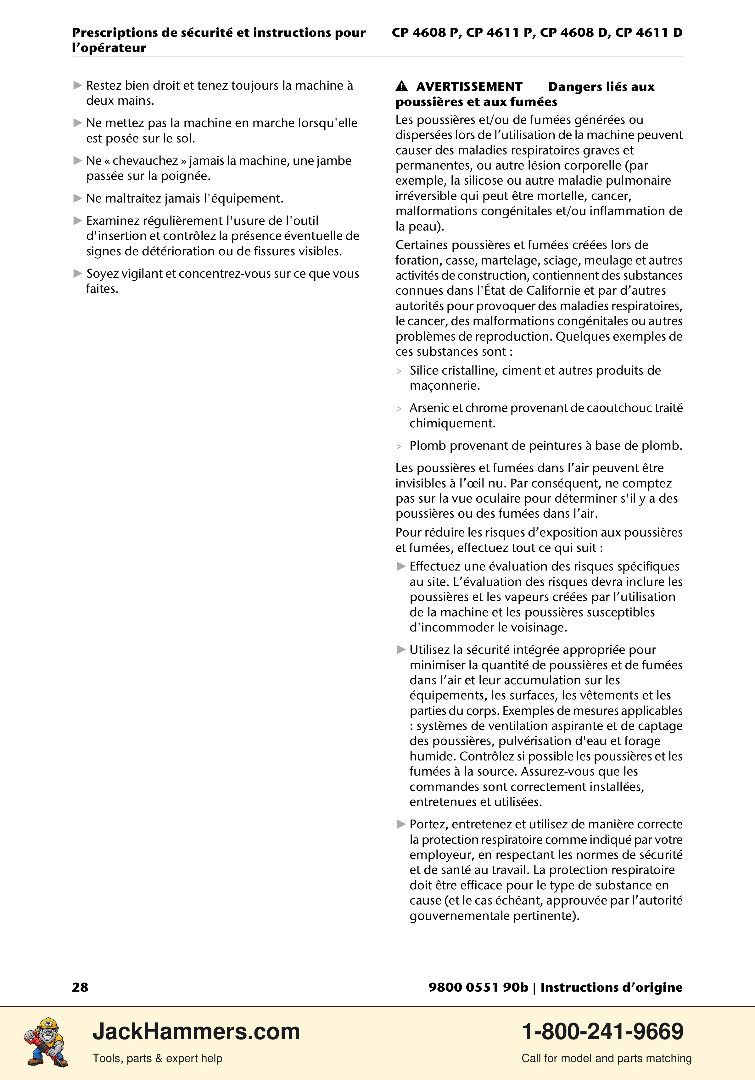 Chicago Pneumatic D-Series / P-Series PDF page 28 of 248
