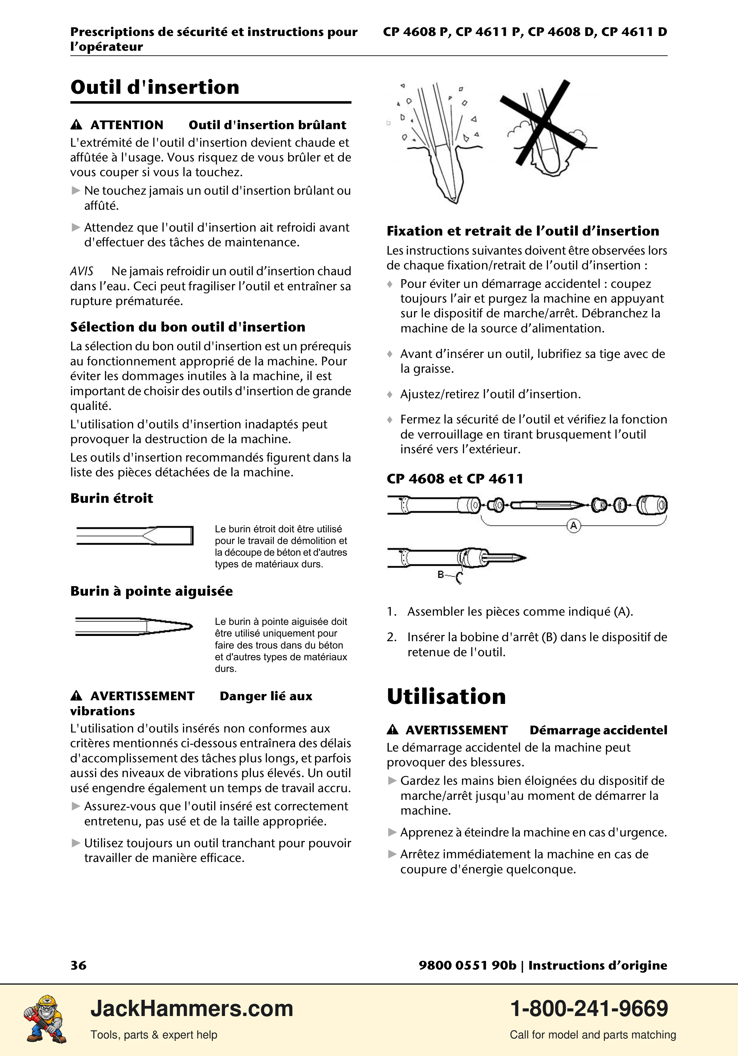 Chicago Pneumatic D-Series / P-Series PDF page 36 of 248