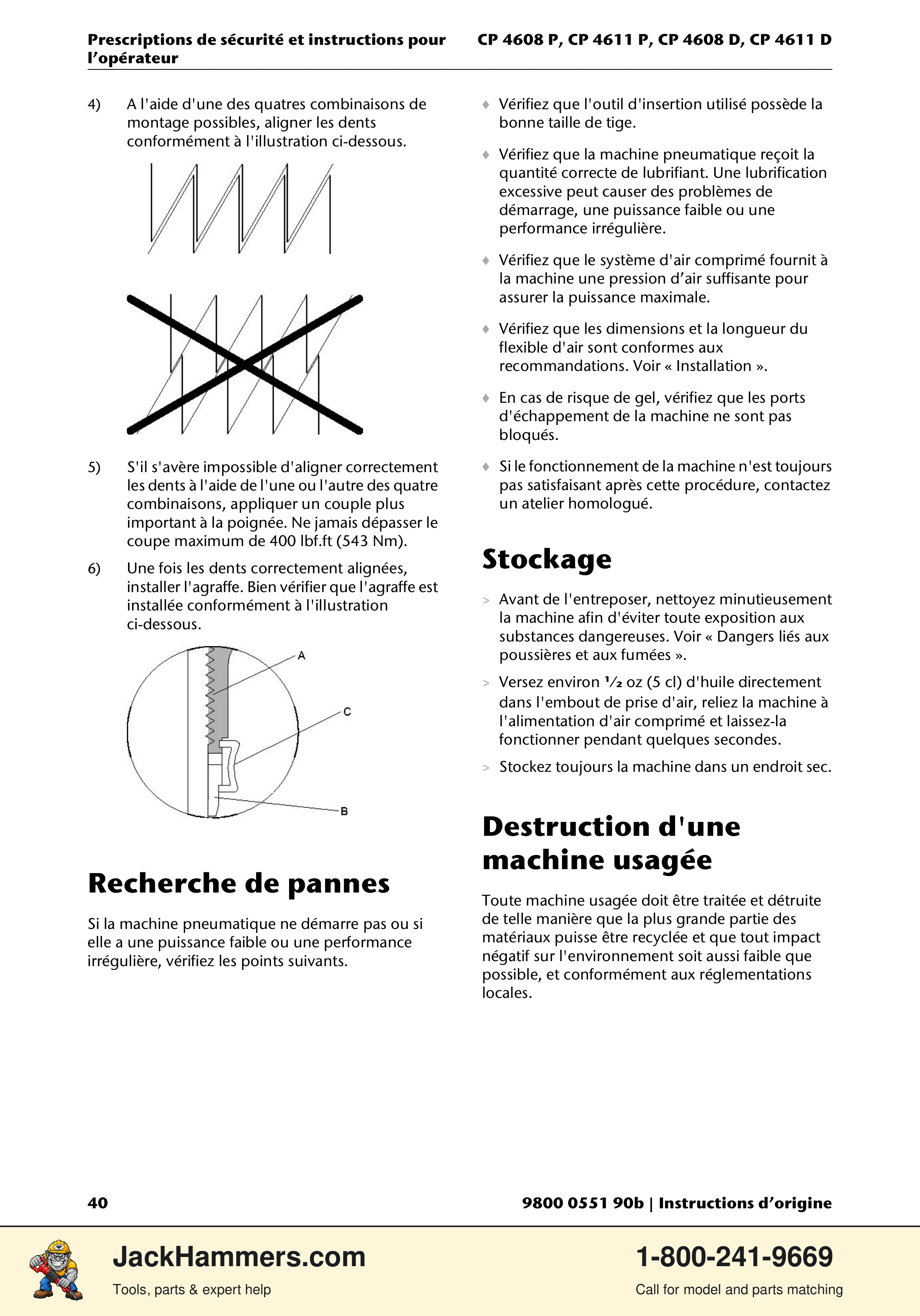 Chicago Pneumatic D-Series / P-Series PDF page 40 of 248