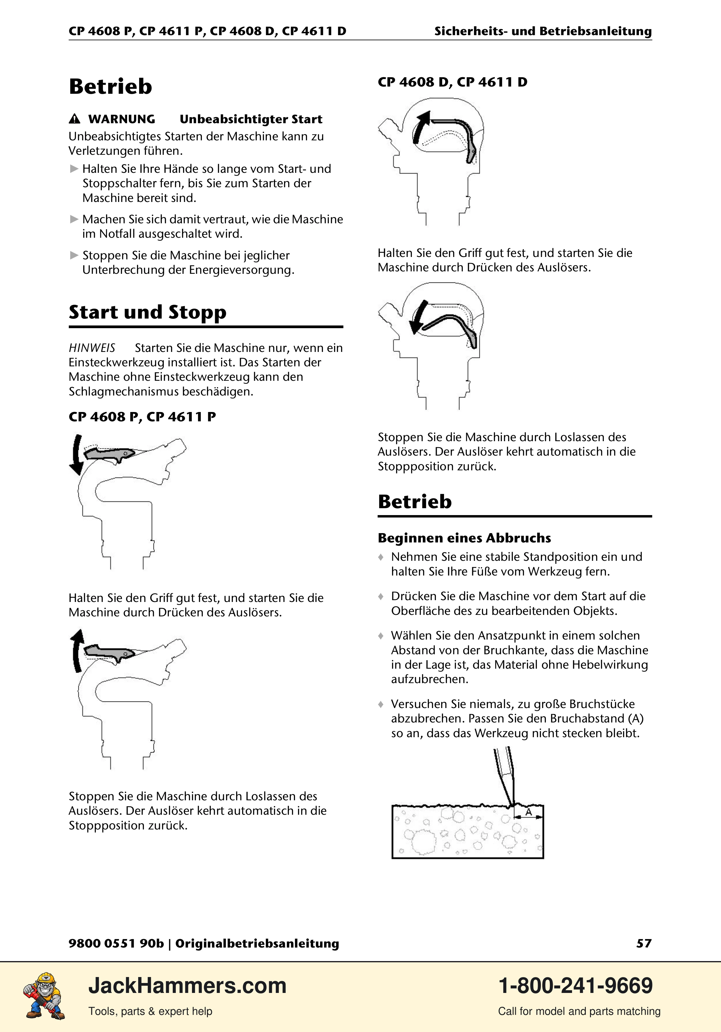 Chicago Pneumatic D-Series / P-Series PDF page 57 of 248