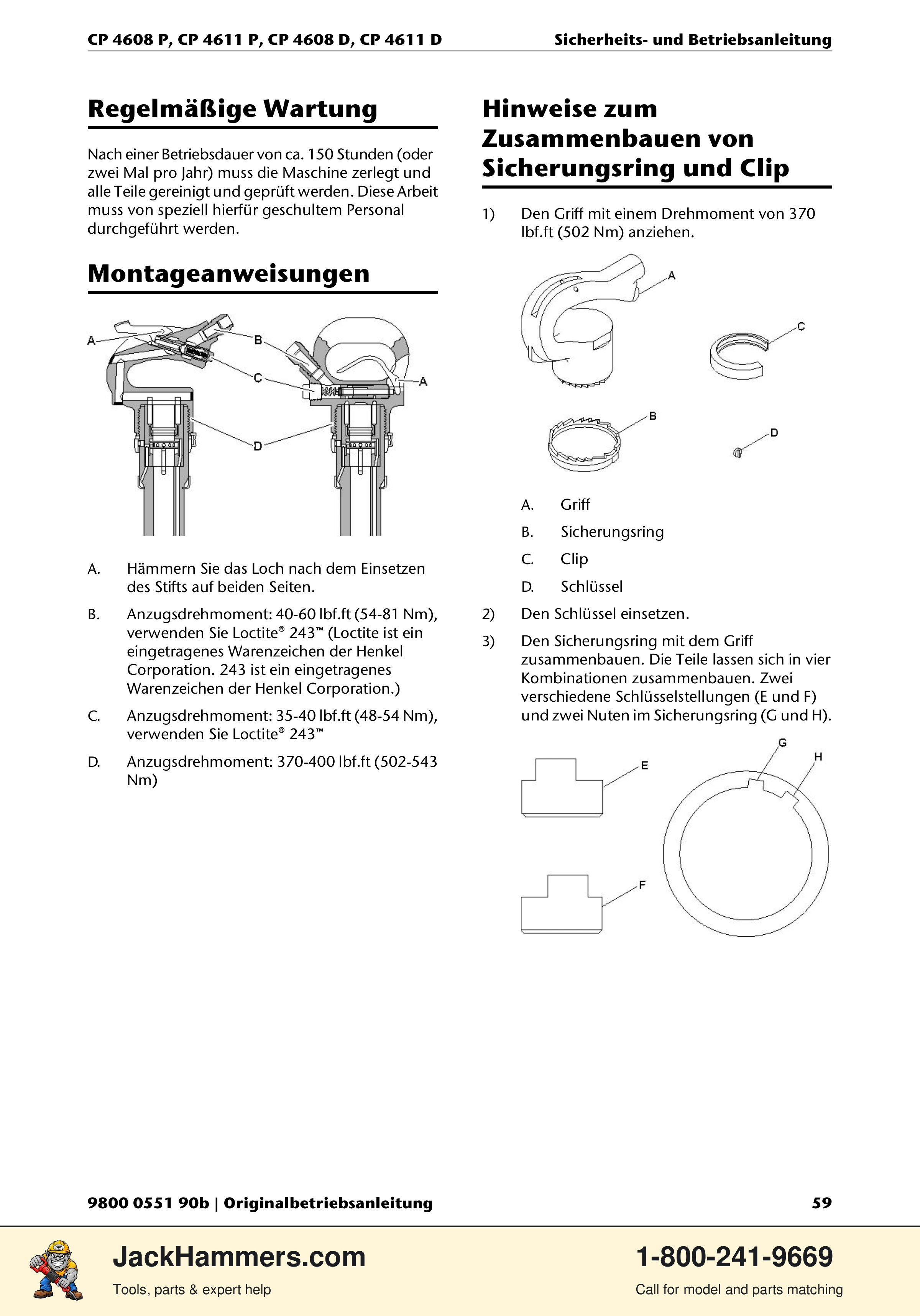 Chicago Pneumatic D-Series / P-Series PDF page 59 of 248