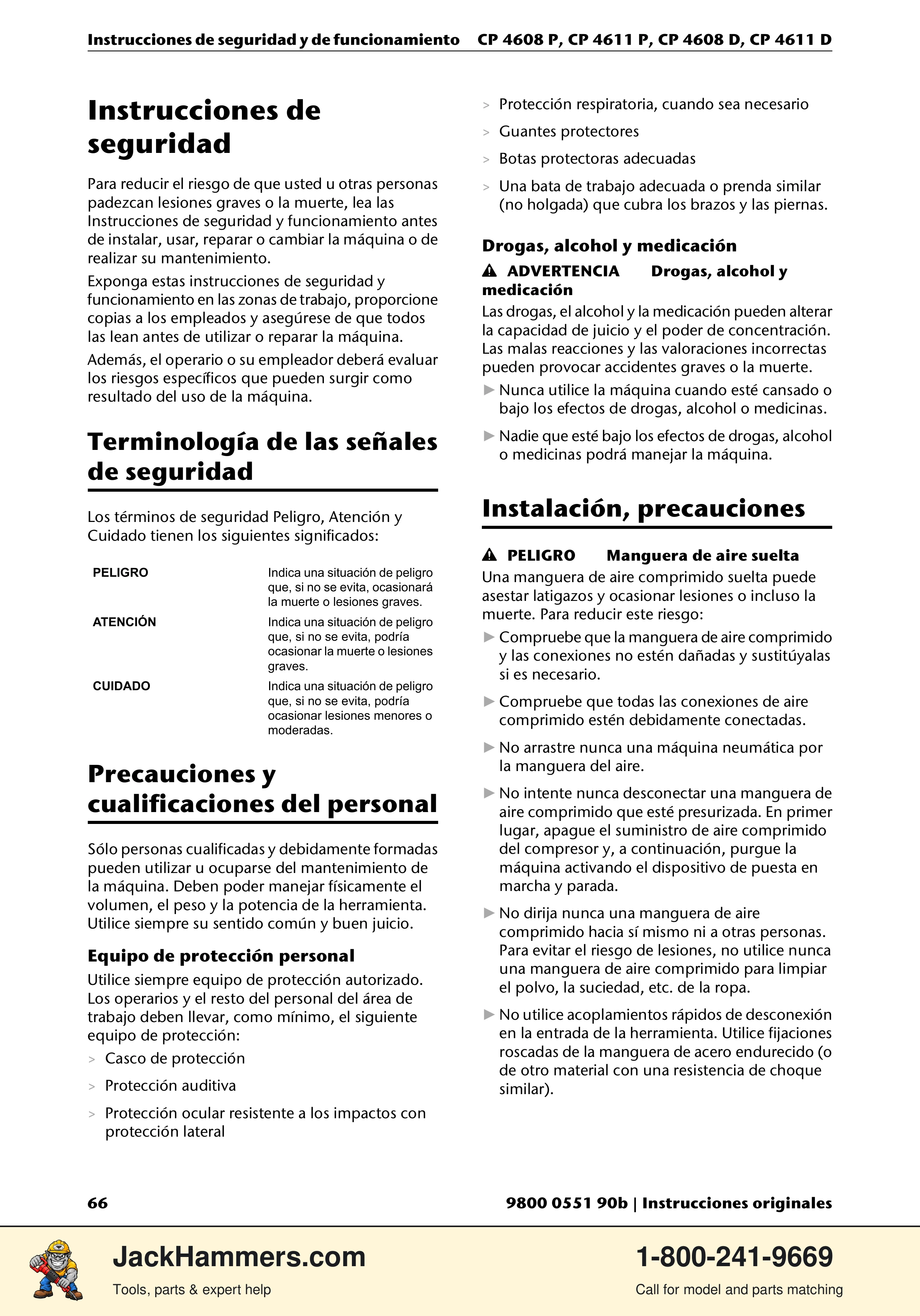 Chicago Pneumatic D-Series / P-Series PDF page 66 of 248